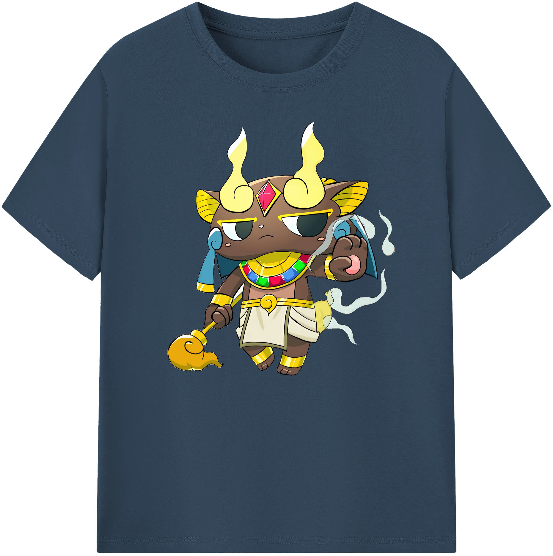 （画像用） 妖怪ウォッチ Yo-kai Watch 綿100％ メンズ半袖Tシャツ｜肌触りやわらか＆通気性