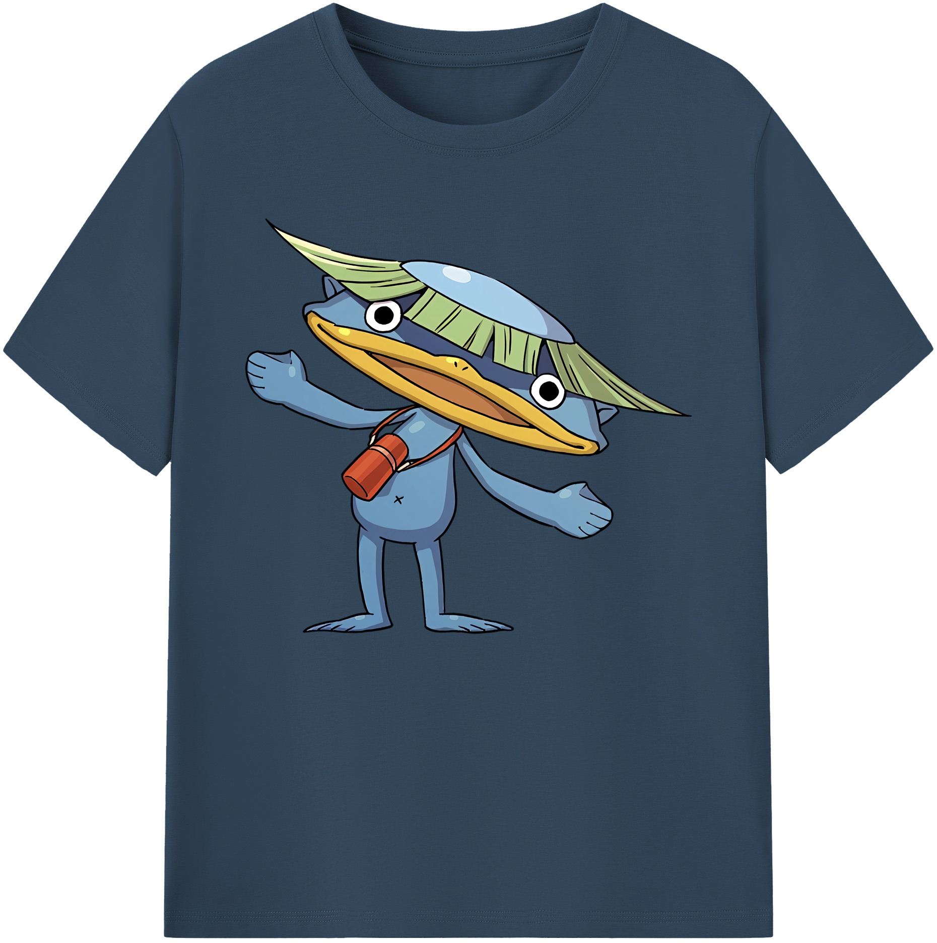 （画像用） 妖怪ウォッチ Yo-kai Watch 綿100％ メンズ半袖Tシャツ｜肌触りやわらか＆通気性