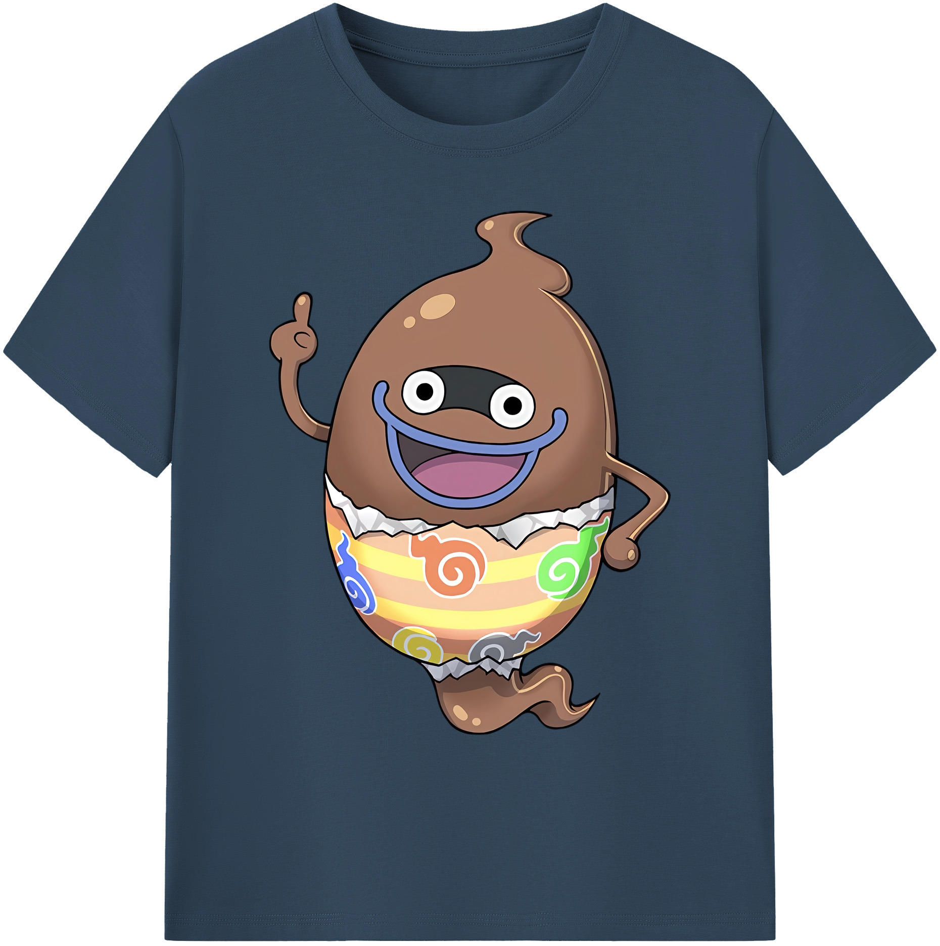 （画像用） 妖怪ウォッチ Yo-kai Watch 綿100％ メンズ半袖Tシャツ｜肌触りやわらか＆通気性
