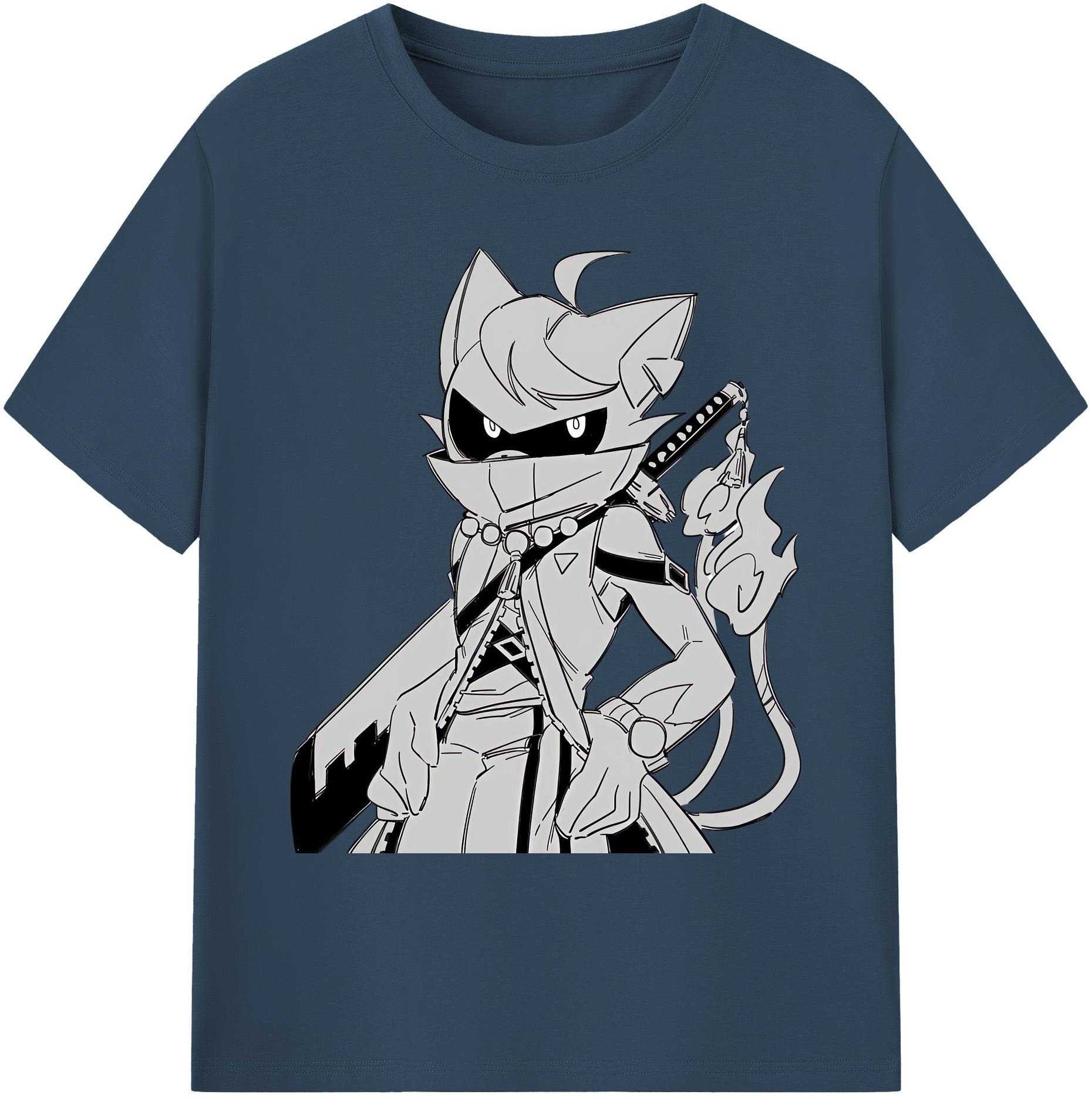 （画像用） 妖怪ウォッチ Yo-kai Watch 綿100％ メンズ半袖Tシャツ｜肌触りやわらか＆通気性
