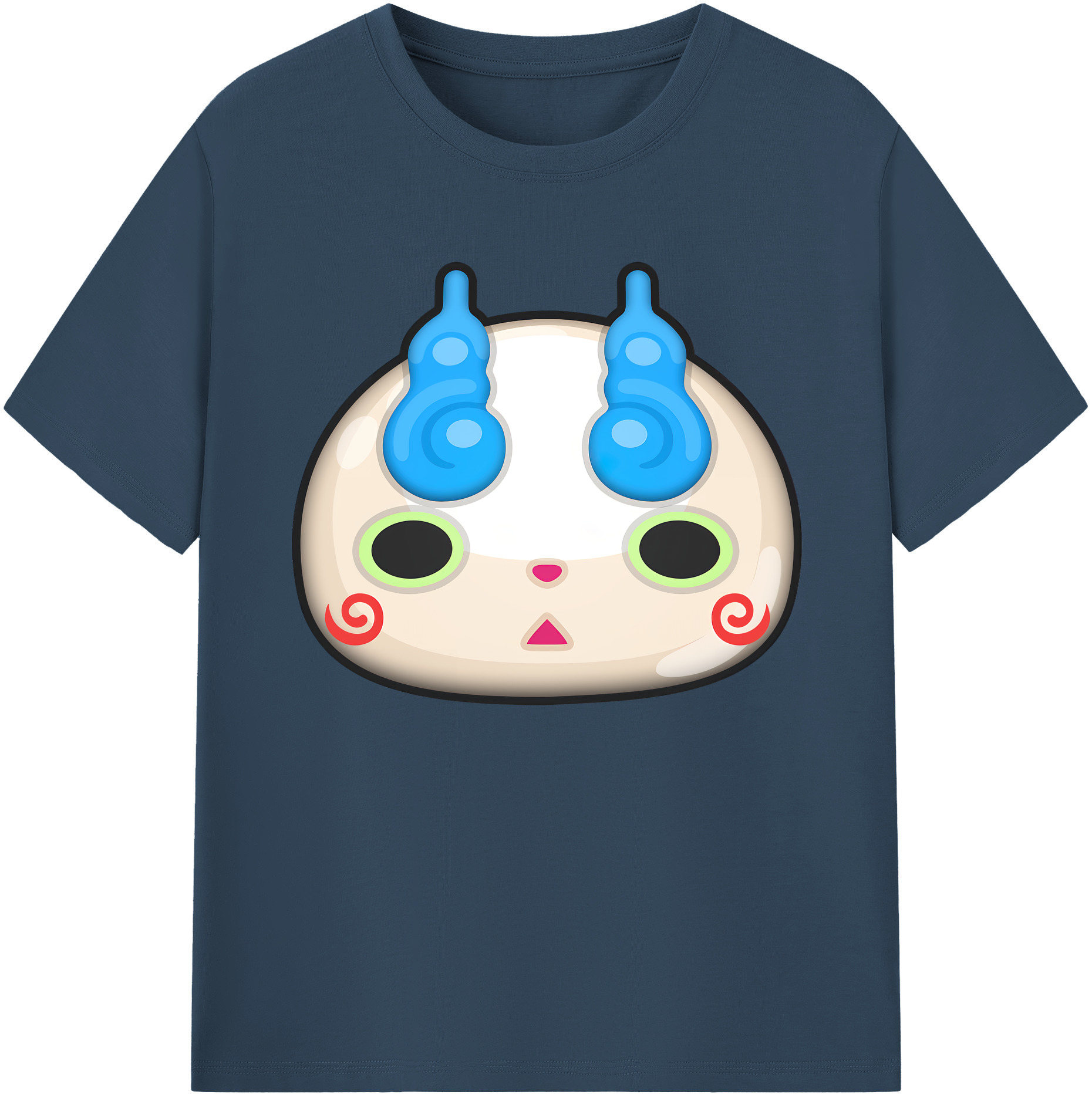 妖怪ウォッチ Yo-kai Watch 綿100％ メンズ半袖Tシャツ｜肌触りやわらか＆通気性