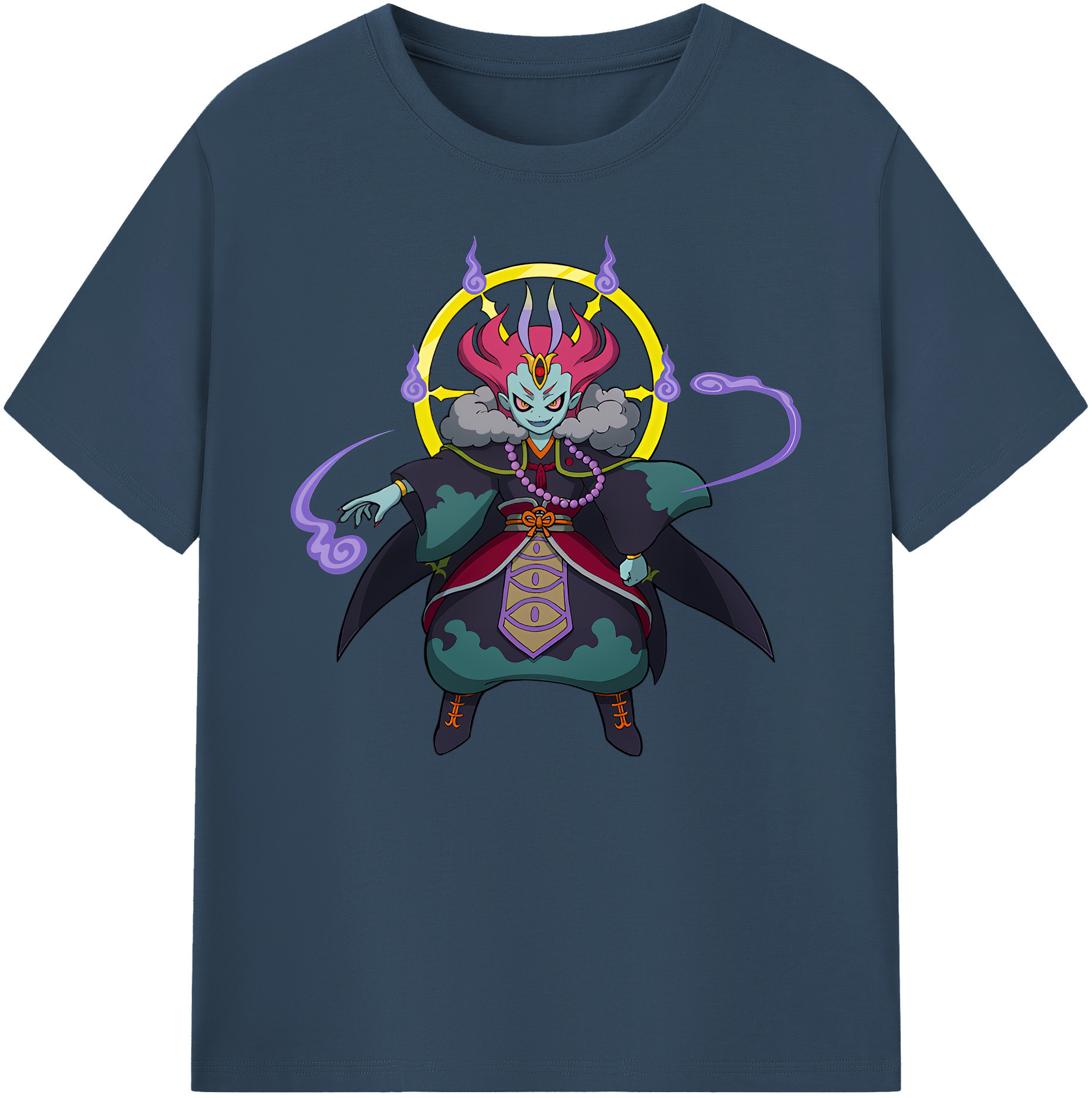（画像用） 妖怪ウォッチ Yo-kai Watch 綿100％ メンズ半袖Tシャツ｜肌触りやわらか＆通気性