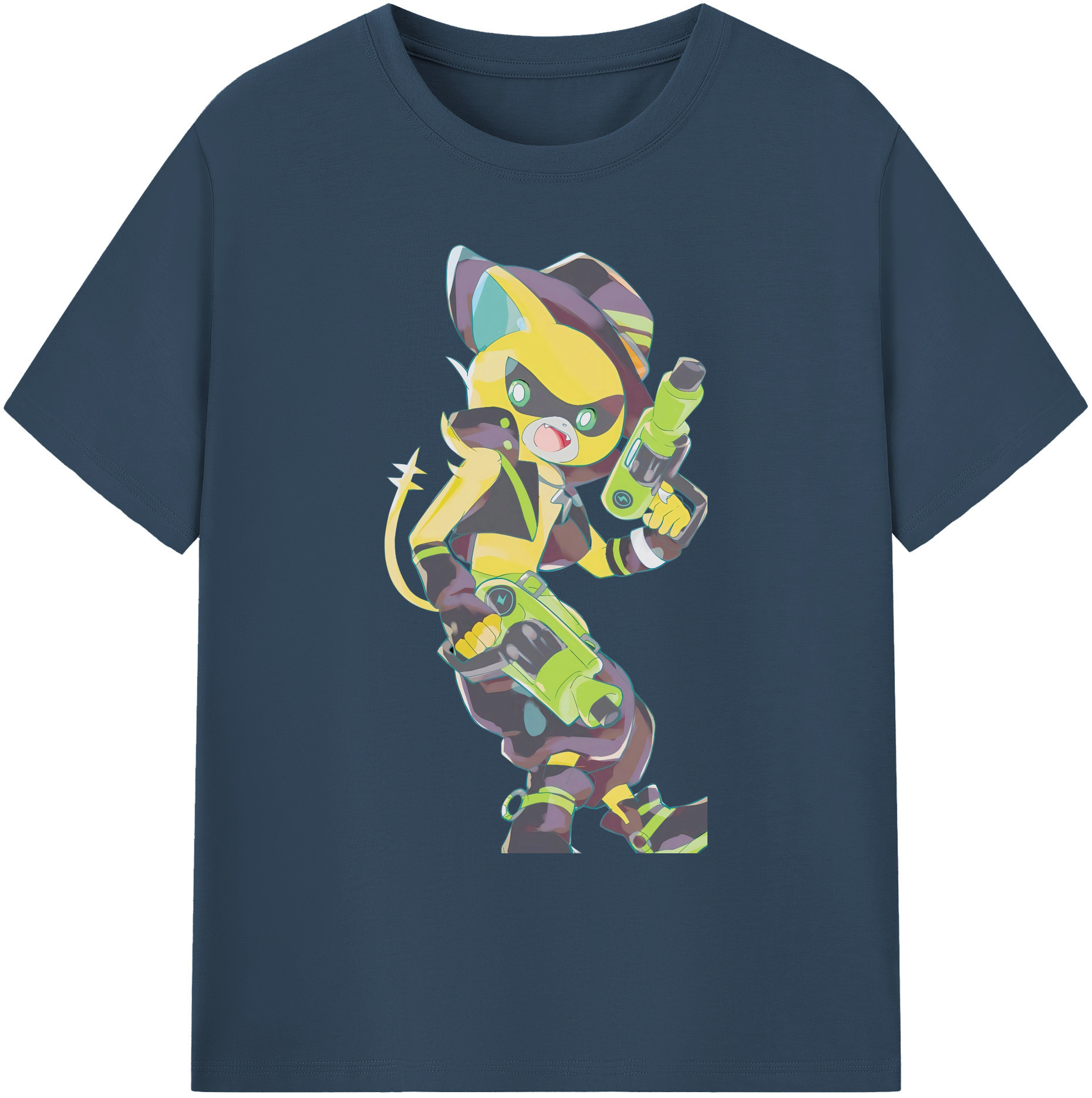 （画像用） 妖怪ウォッチ Yo-kai Watch 綿100％ メンズ半袖Tシャツ｜肌触りやわらか＆通気性