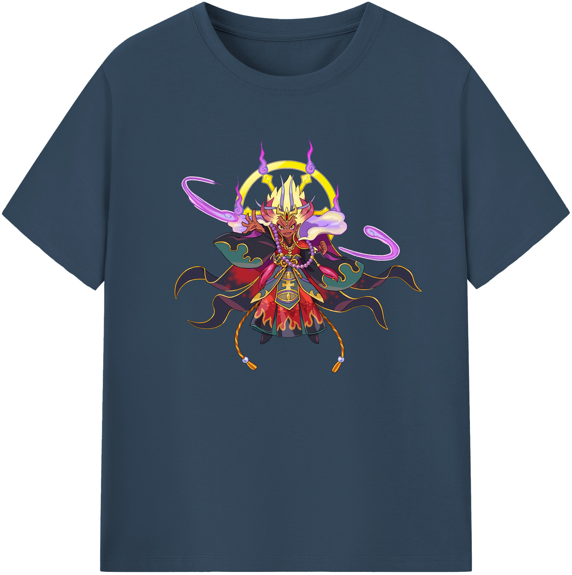 （画像用） 妖怪ウォッチ Yo-kai Watch 綿100％ メンズ半袖Tシャツ｜肌触りやわらか＆通気性