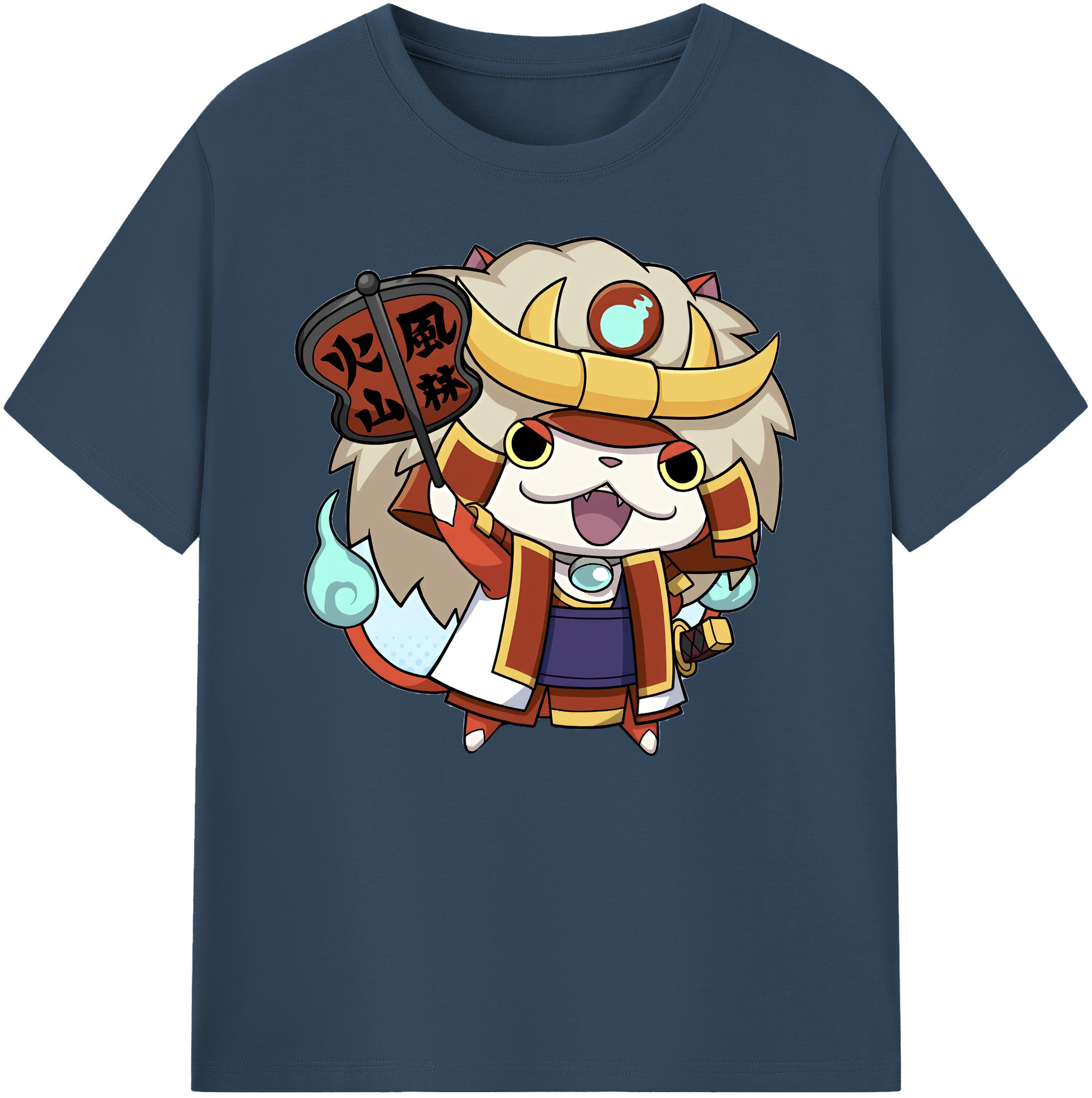 （画像用） 妖怪ウォッチ Yo-kai Watch 綿100％ メンズ半袖Tシャツ｜肌触りやわらか＆通気性