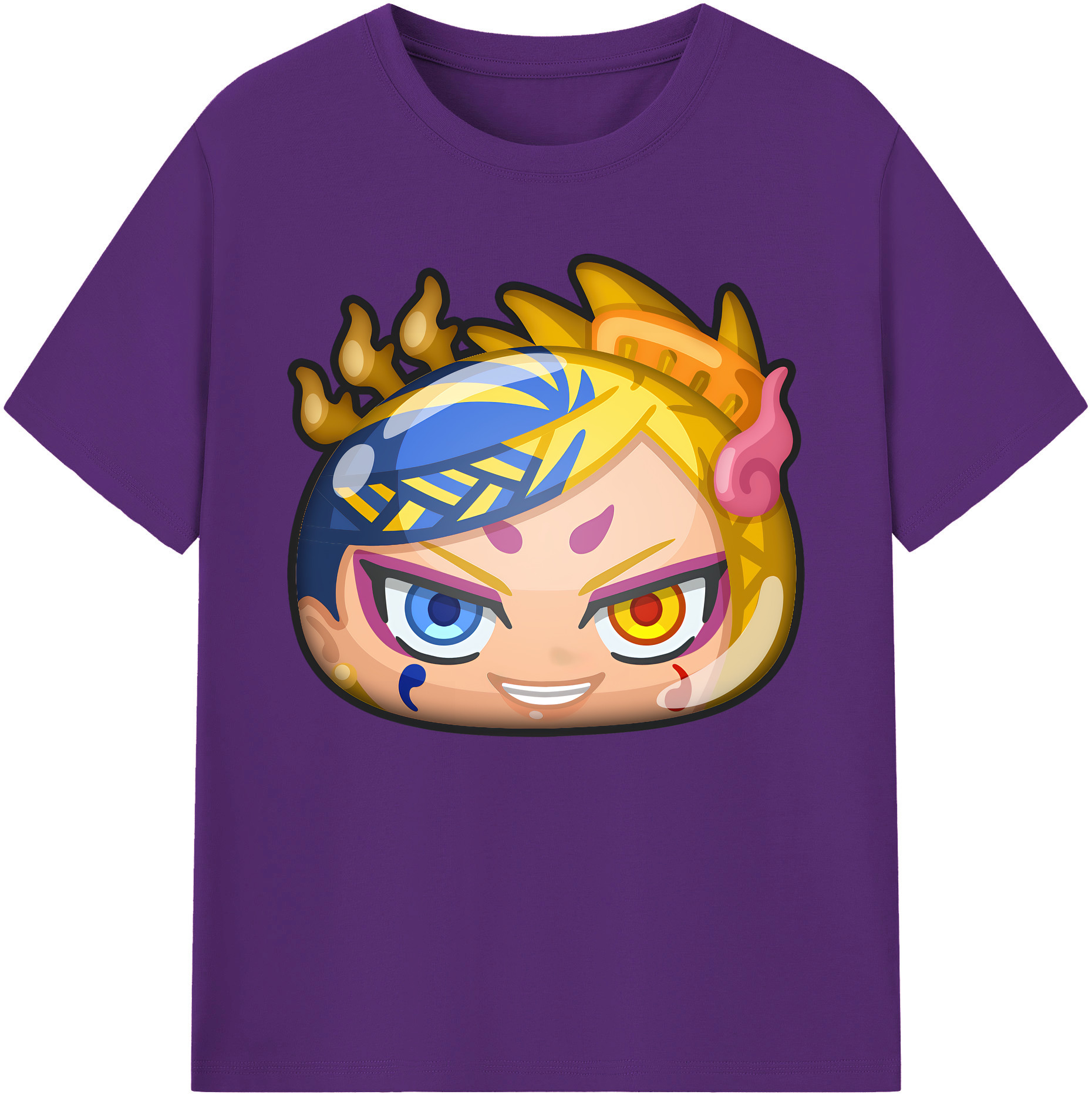 （画像用） 妖怪ウォッチ Yo-kai Watch 綿100％ メンズ半袖Tシャツ｜肌触りやわらか＆通気性