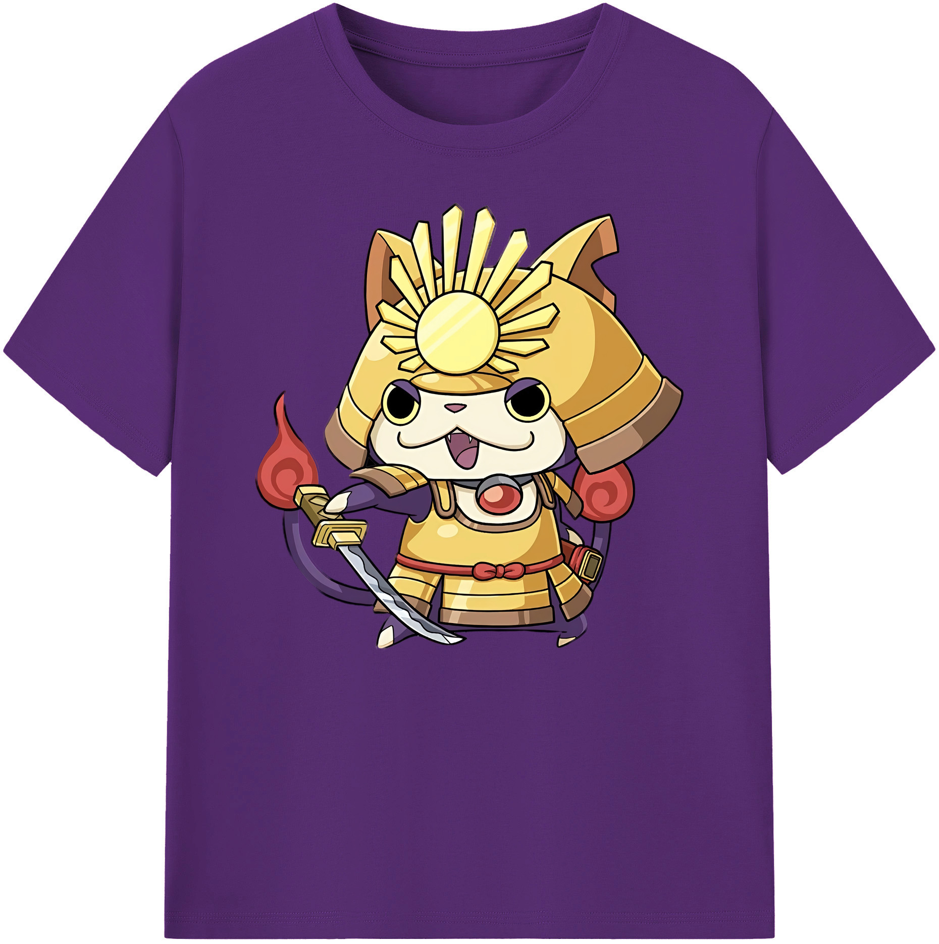 （画像用） 妖怪ウォッチ Yo-kai Watch 綿100％ メンズ半袖Tシャツ｜肌触りやわらか＆通気性