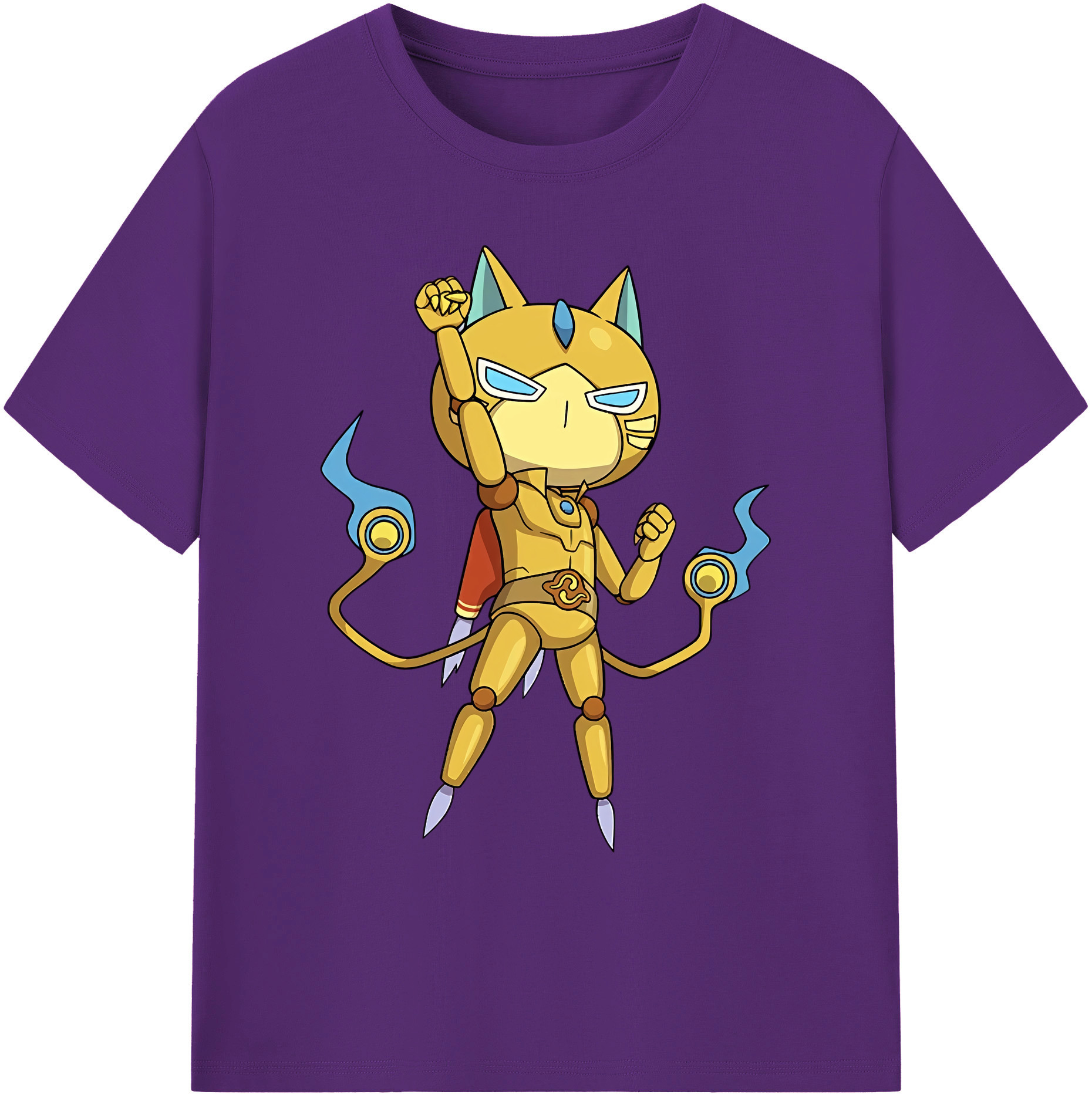 （画像用） 妖怪ウォッチ Yo-kai Watch 綿100％ メンズ半袖Tシャツ｜肌触りやわらか＆通気性