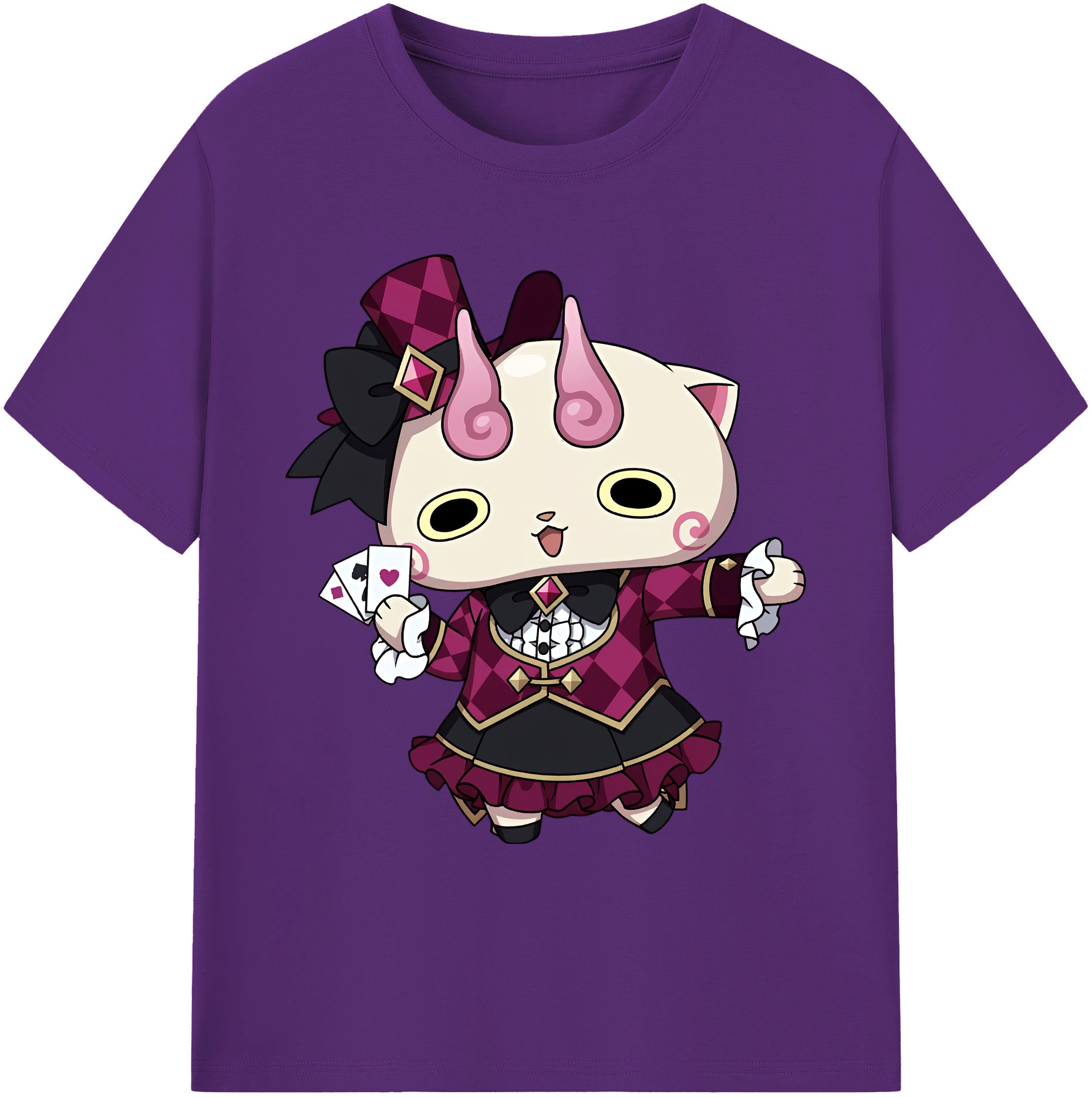 （画像用） 妖怪ウォッチ Yo-kai Watch 綿100％ メンズ半袖Tシャツ｜肌触りやわらか＆通気性