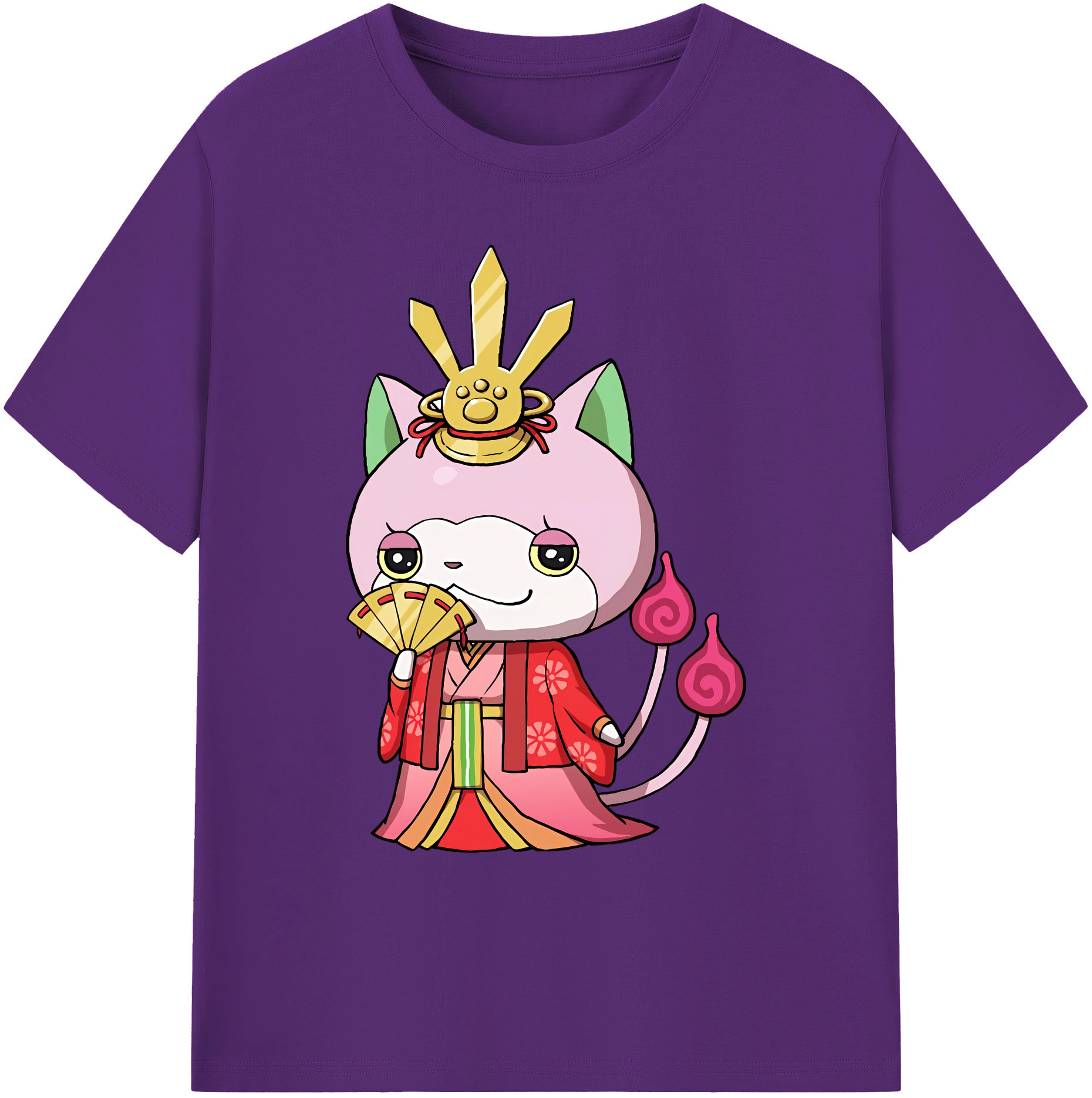 （画像用） 妖怪ウォッチ Yo-kai Watch 綿100％ メンズ半袖Tシャツ｜肌触りやわらか＆通気性