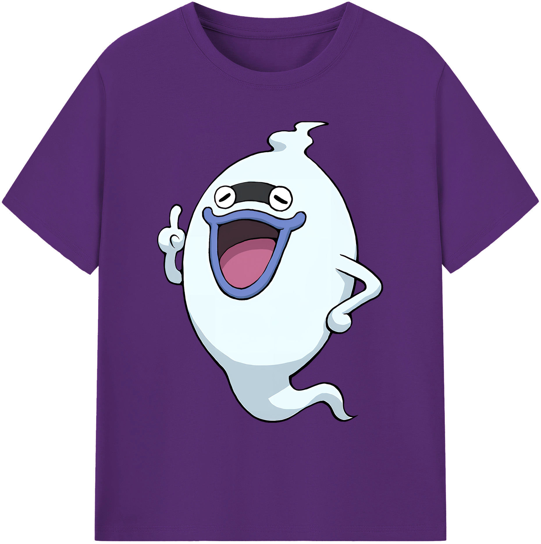 （画像用） 妖怪ウォッチ Yo-kai Watch 綿100％ メンズ半袖Tシャツ｜肌触りやわらか＆通気性