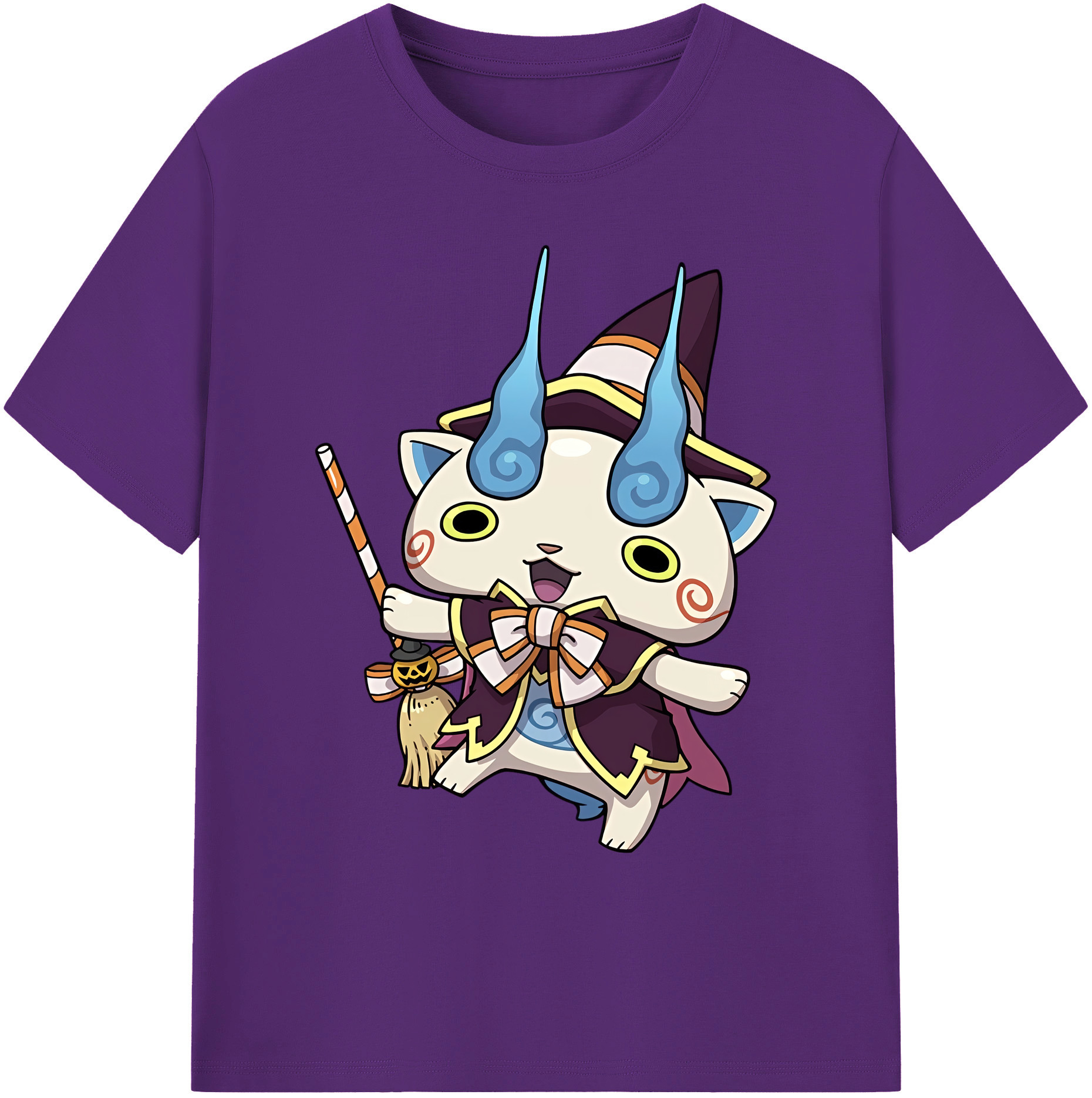 （画像用） 妖怪ウォッチ Yo-kai Watch 綿100％ メンズ半袖Tシャツ｜肌触りやわらか＆通気性