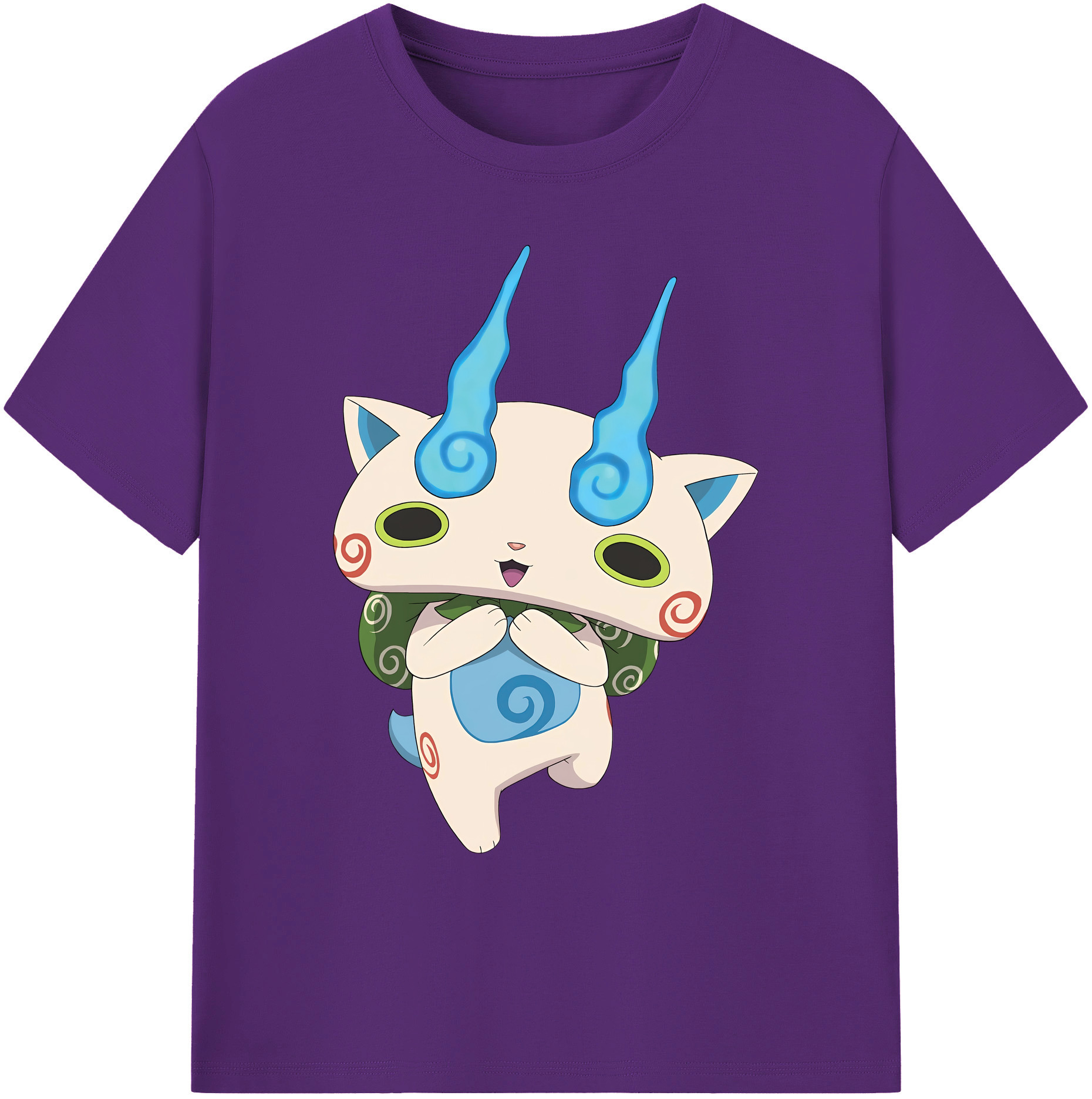 （画像用） 妖怪ウォッチ Yo-kai Watch 綿100％ メンズ半袖Tシャツ｜肌触りやわらか＆通気性