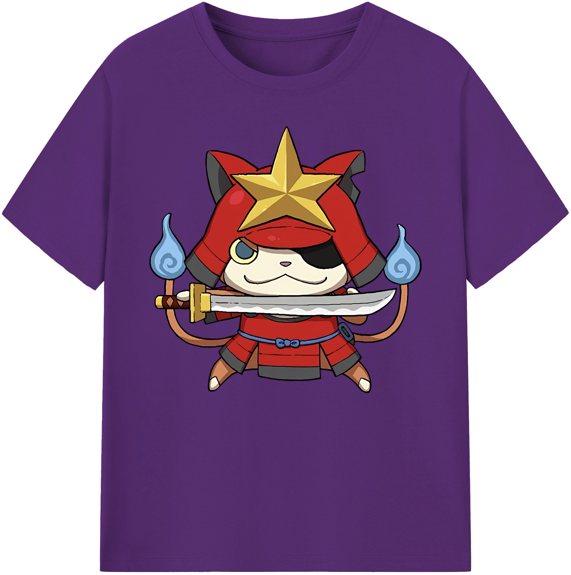 （画像用） 妖怪ウォッチ Yo-kai Watch 綿100％ メンズ半袖Tシャツ｜肌触りやわらか＆通気性