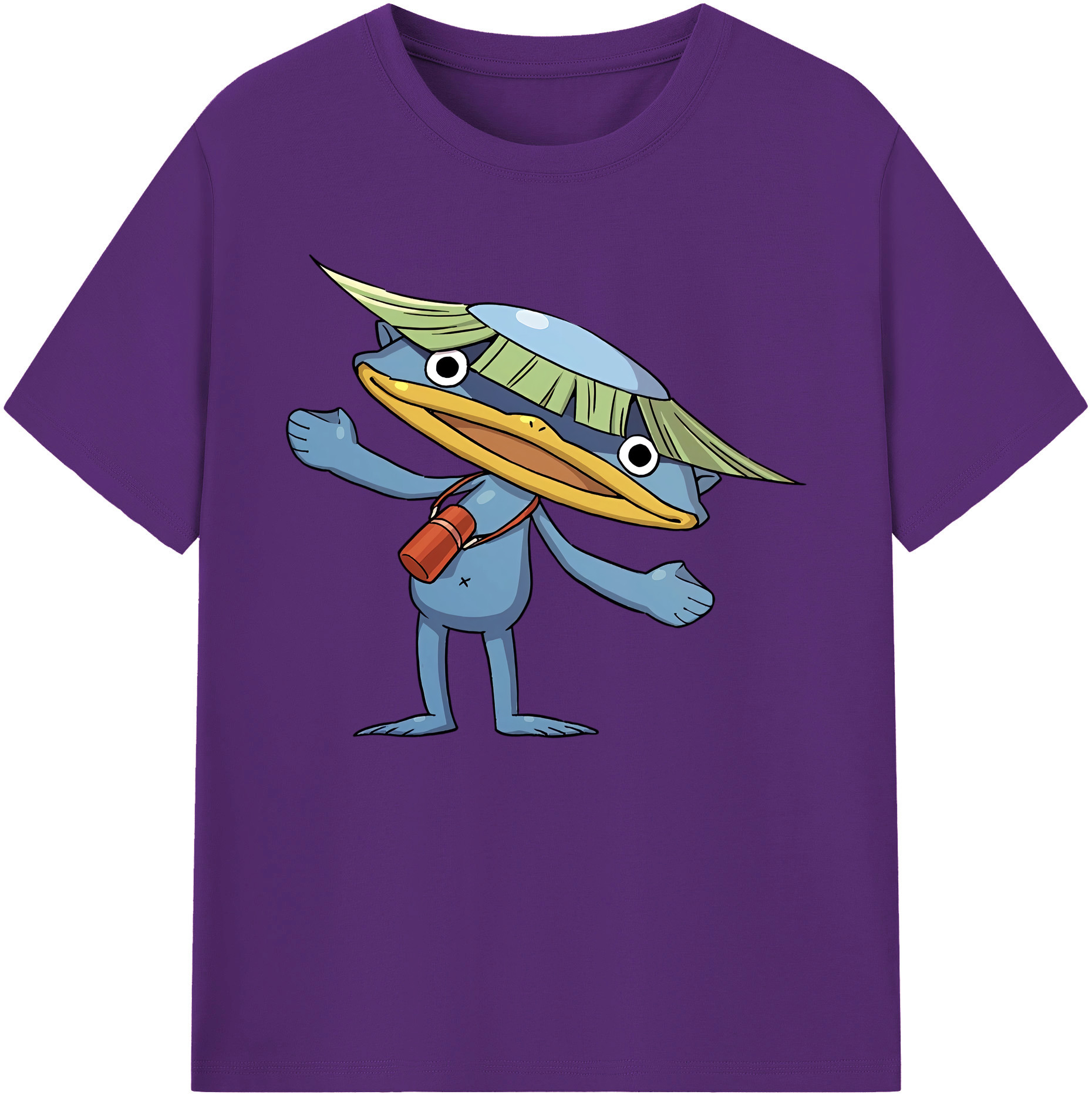 （画像用） 妖怪ウォッチ Yo-kai Watch 綿100％ メンズ半袖Tシャツ｜肌触りやわらか＆通気性