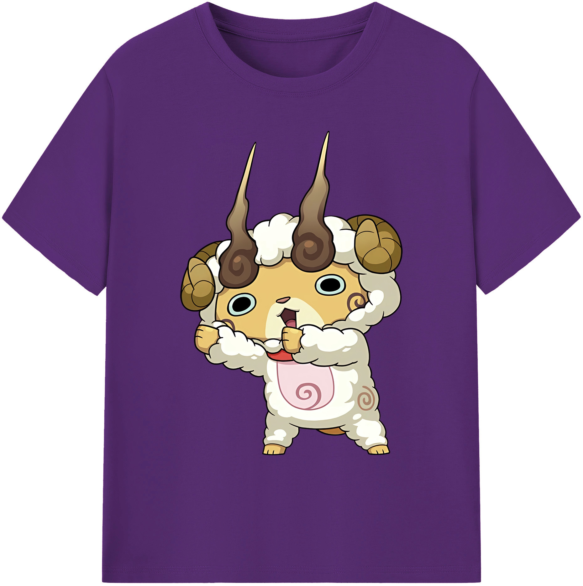 （画像用） 妖怪ウォッチ Yo-kai Watch 綿100％ メンズ半袖Tシャツ｜肌触りやわらか＆通気性