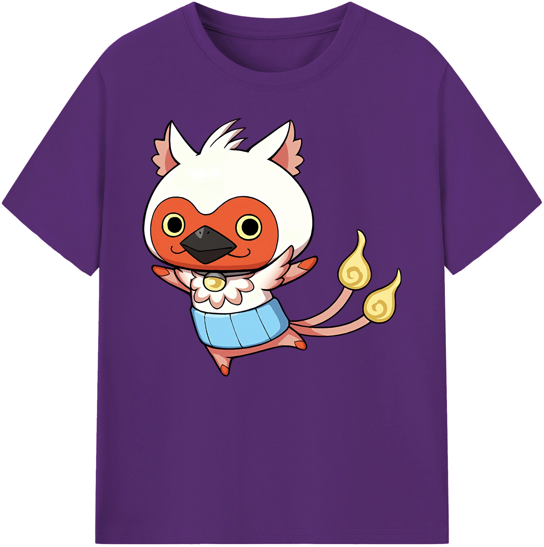 （画像用） 妖怪ウォッチ Yo-kai Watch 綿100％ メンズ半袖Tシャツ｜肌触りやわらか＆通気性