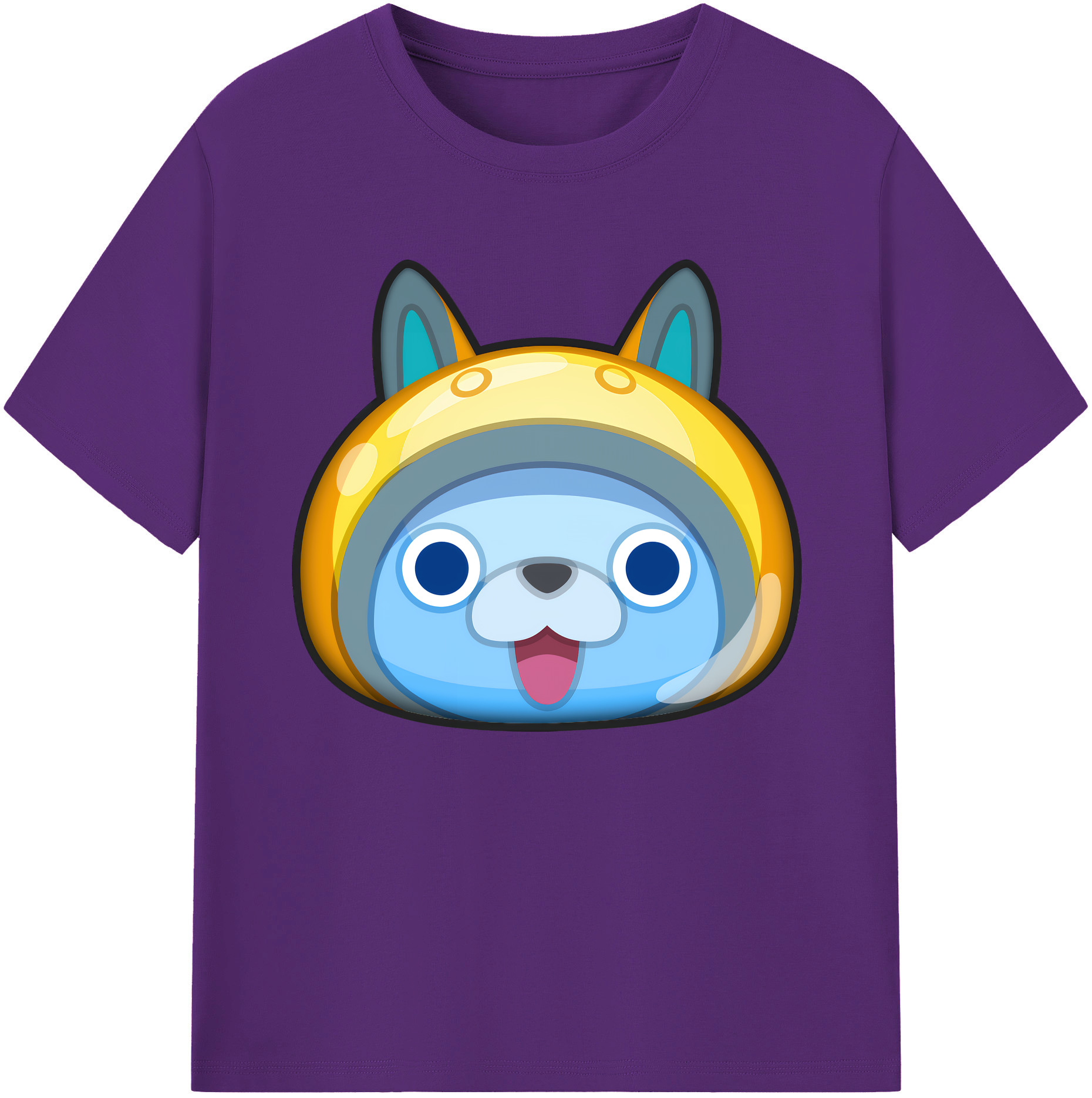 （画像用） 妖怪ウォッチ Yo-kai Watch 綿100％ メンズ半袖Tシャツ｜肌触りやわらか＆通気性
