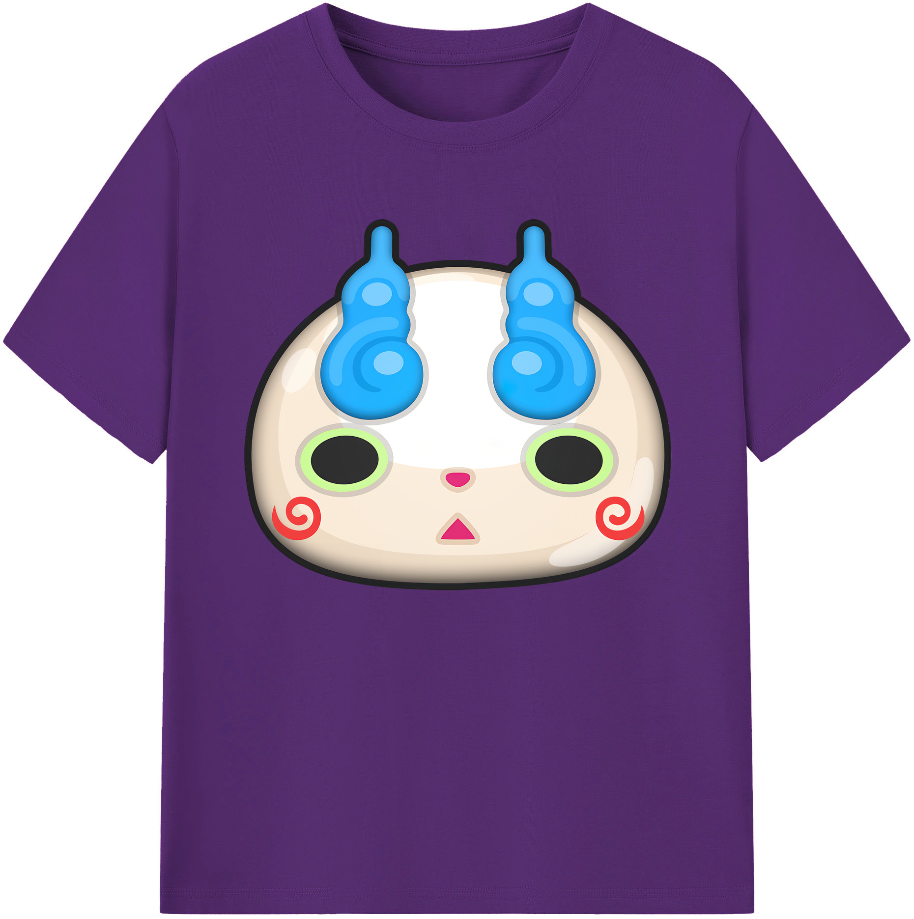 妖怪ウォッチ Yo-kai Watch 綿100％ メンズ半袖Tシャツ｜肌触りやわらか＆通気性