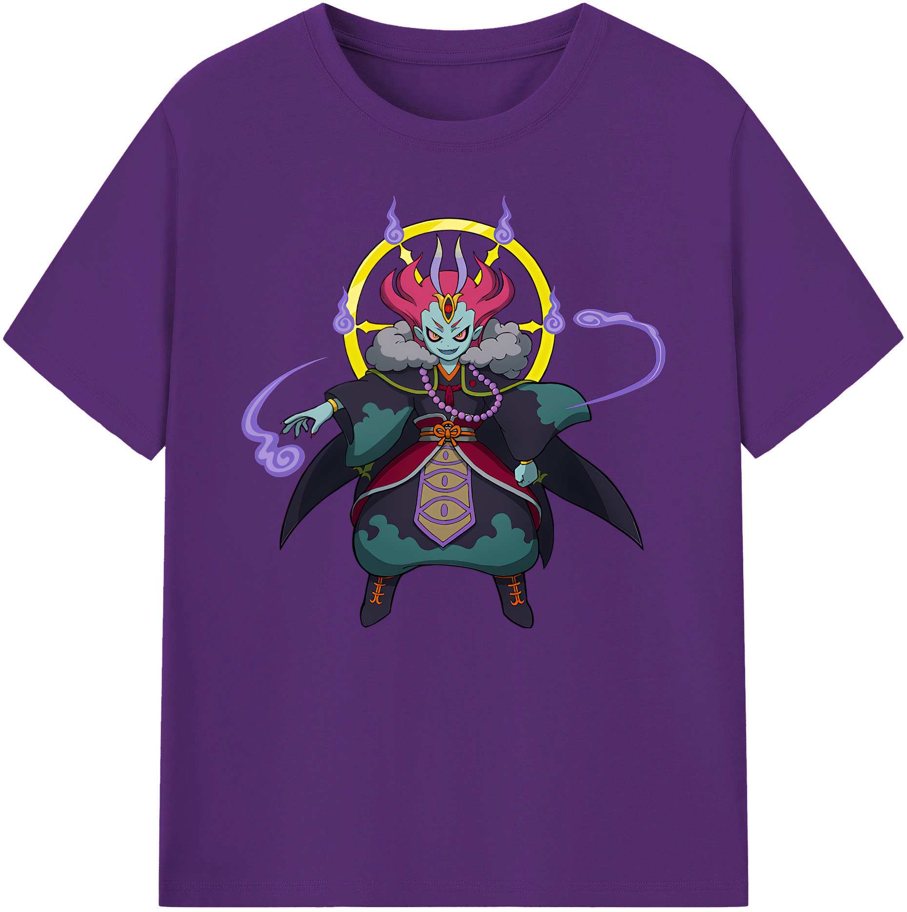 （画像用） 妖怪ウォッチ Yo-kai Watch 綿100％ メンズ半袖Tシャツ｜肌触りやわらか＆通気性