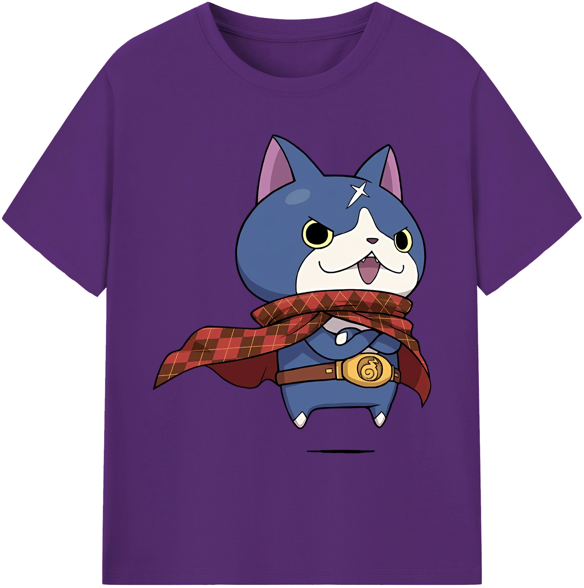 （画像用） 妖怪ウォッチ Yo-kai Watch 綿100％ メンズ半袖Tシャツ｜肌触りやわらか＆通気性