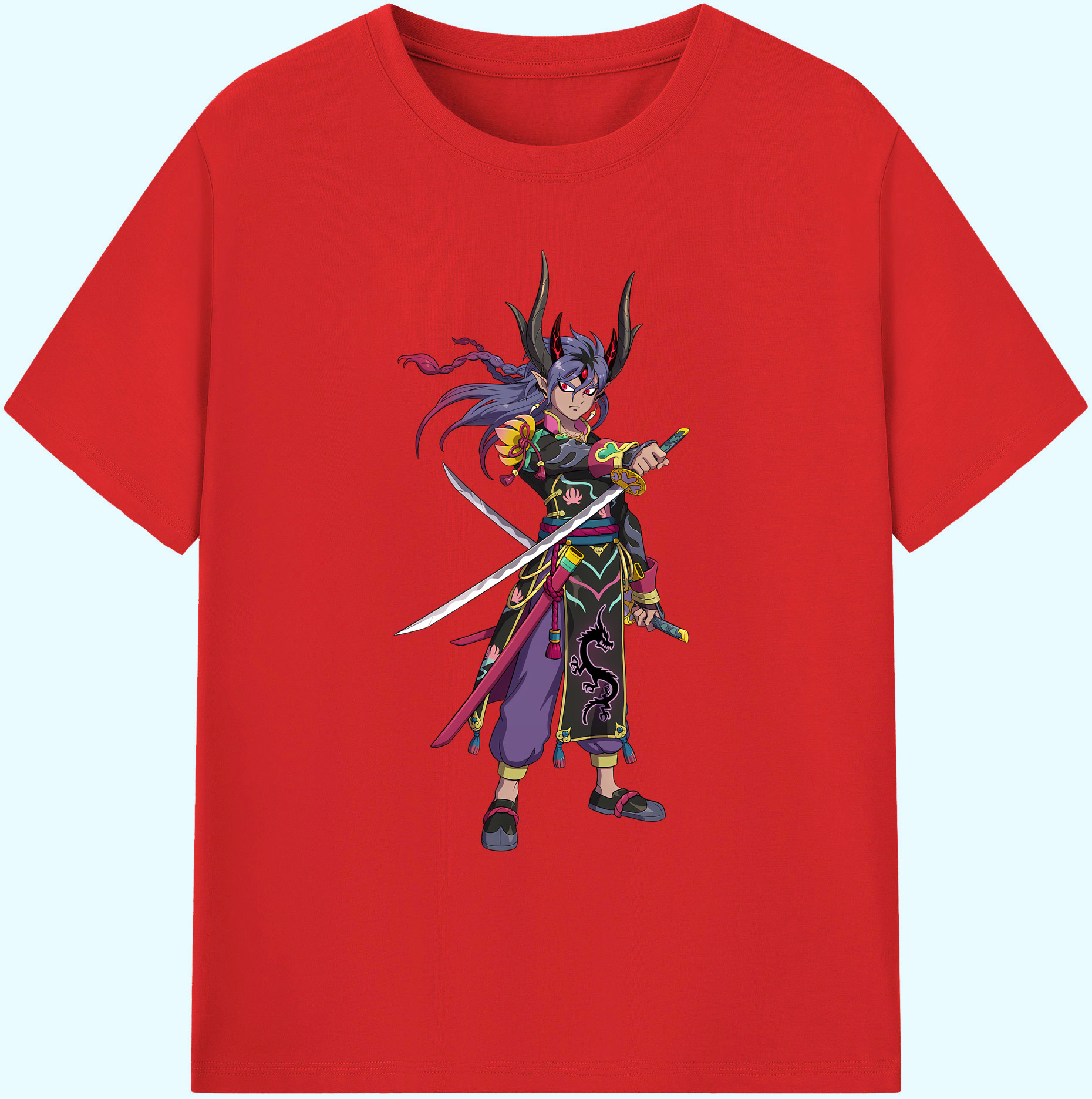 （画像用） 妖怪ウォッチ Yo-kai Watch 綿100％ メンズ半袖Tシャツ｜肌触りやわらか＆通気性
