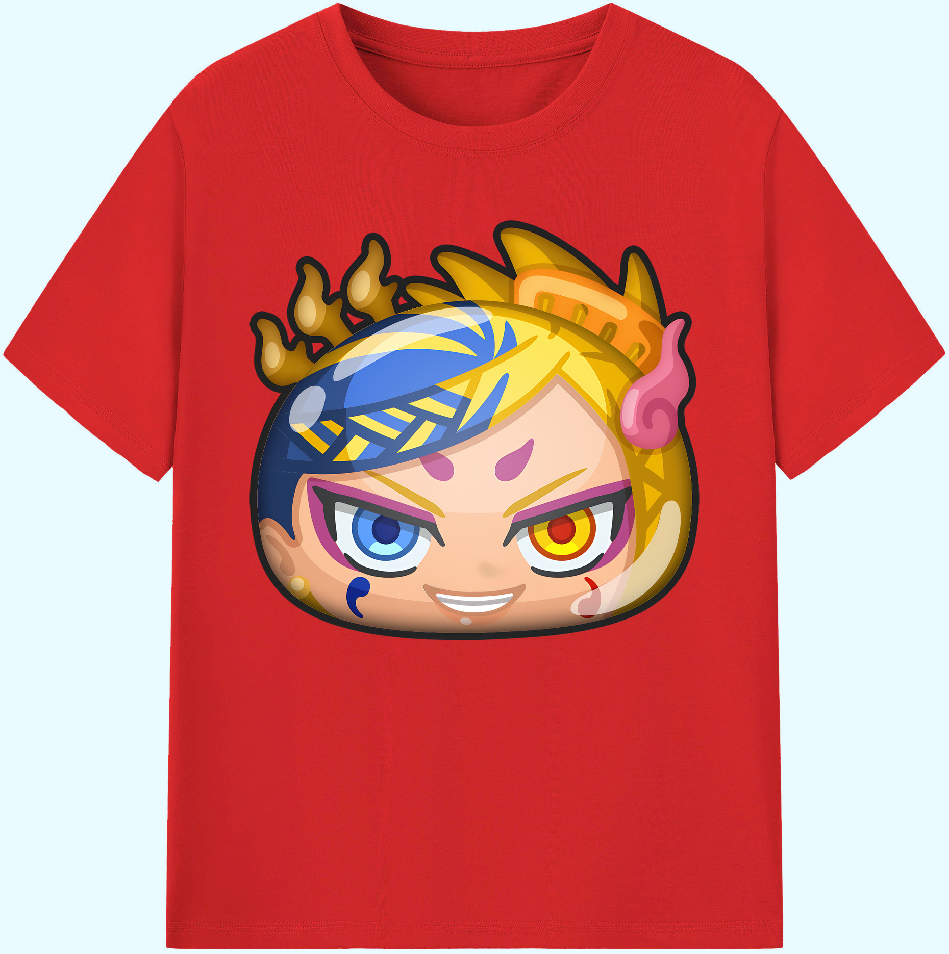 （画像用） 妖怪ウォッチ Yo-kai Watch 綿100％ メンズ半袖Tシャツ｜肌触りやわらか＆通気性