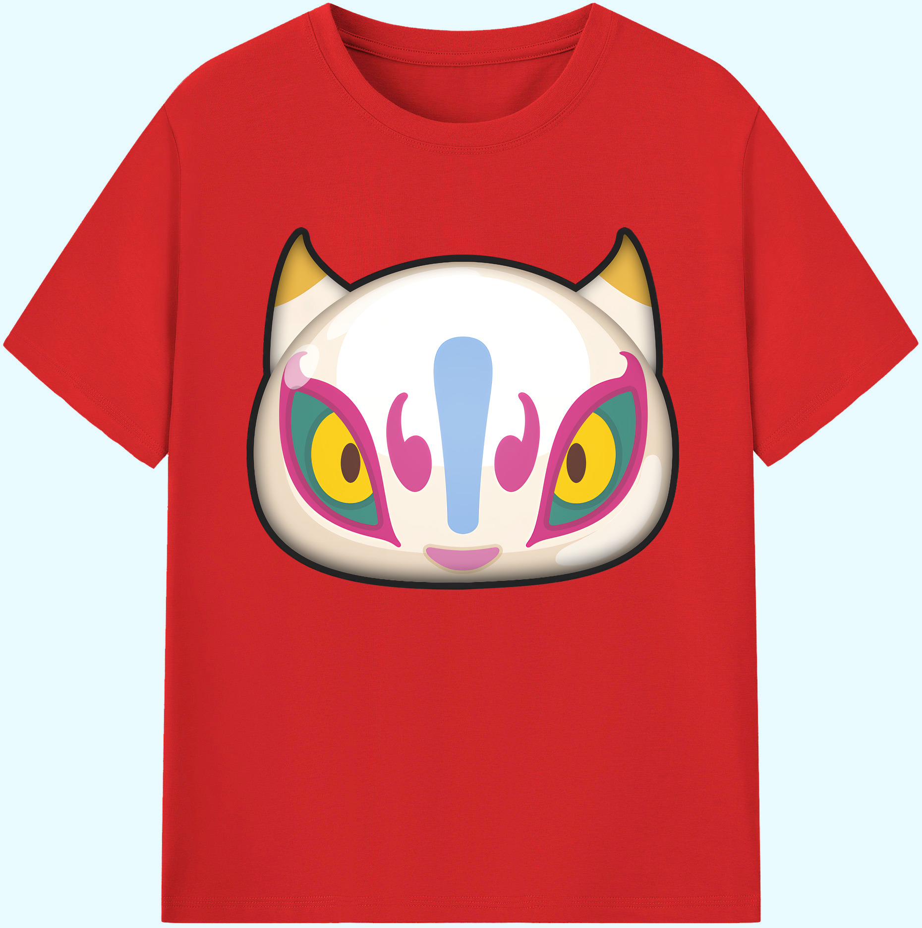 （画像用） 妖怪ウォッチ Yo-kai Watch 綿100％ メンズ半袖Tシャツ｜肌触りやわらか＆通気性