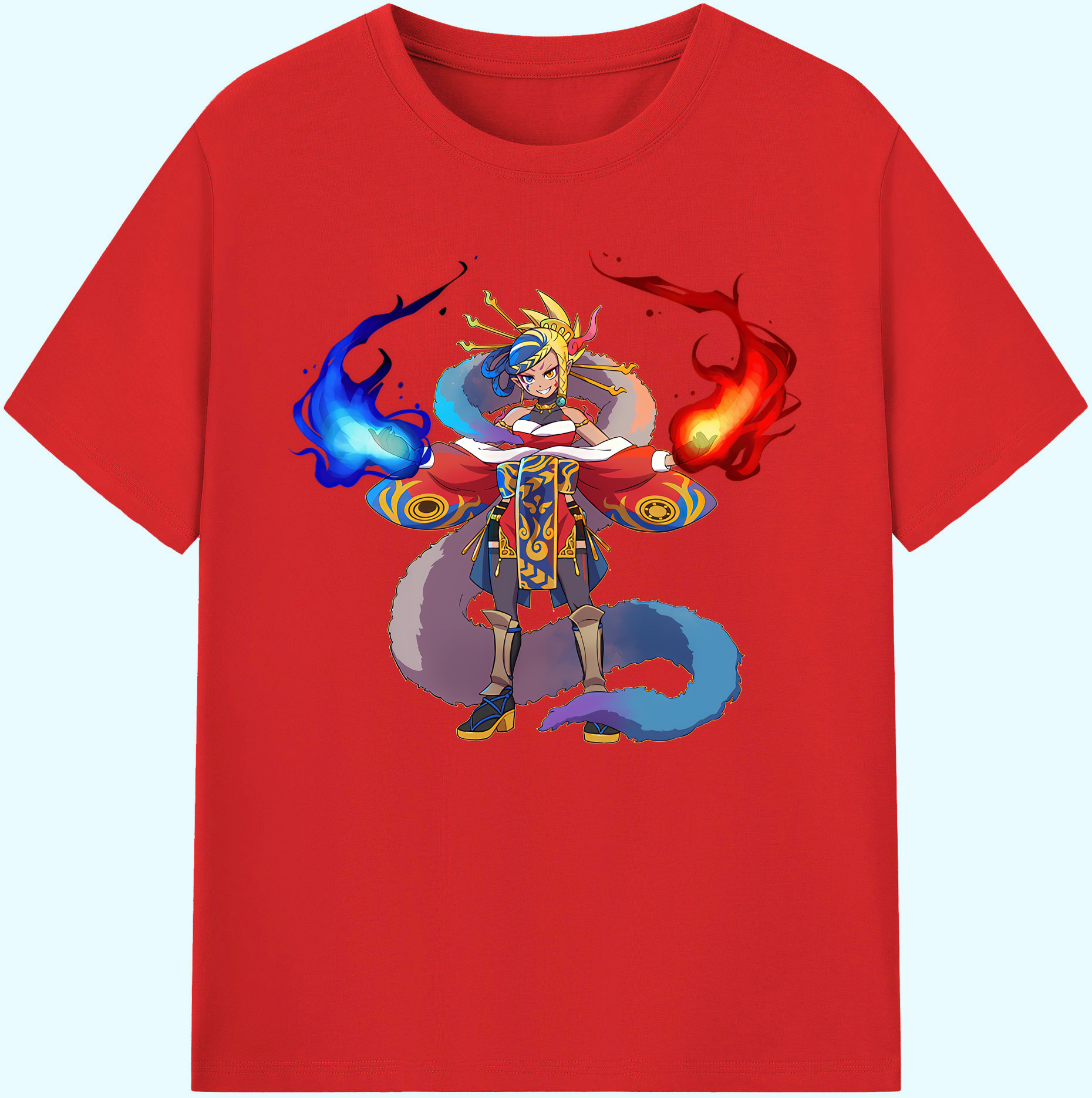 （画像用） 妖怪ウォッチ Yo-kai Watch 綿100％ メンズ半袖Tシャツ｜肌触りやわらか＆通気性