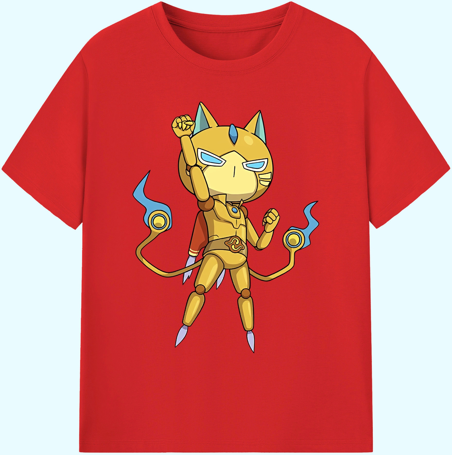 （画像用） 妖怪ウォッチ Yo-kai Watch 綿100％ メンズ半袖Tシャツ｜肌触りやわらか＆通気性