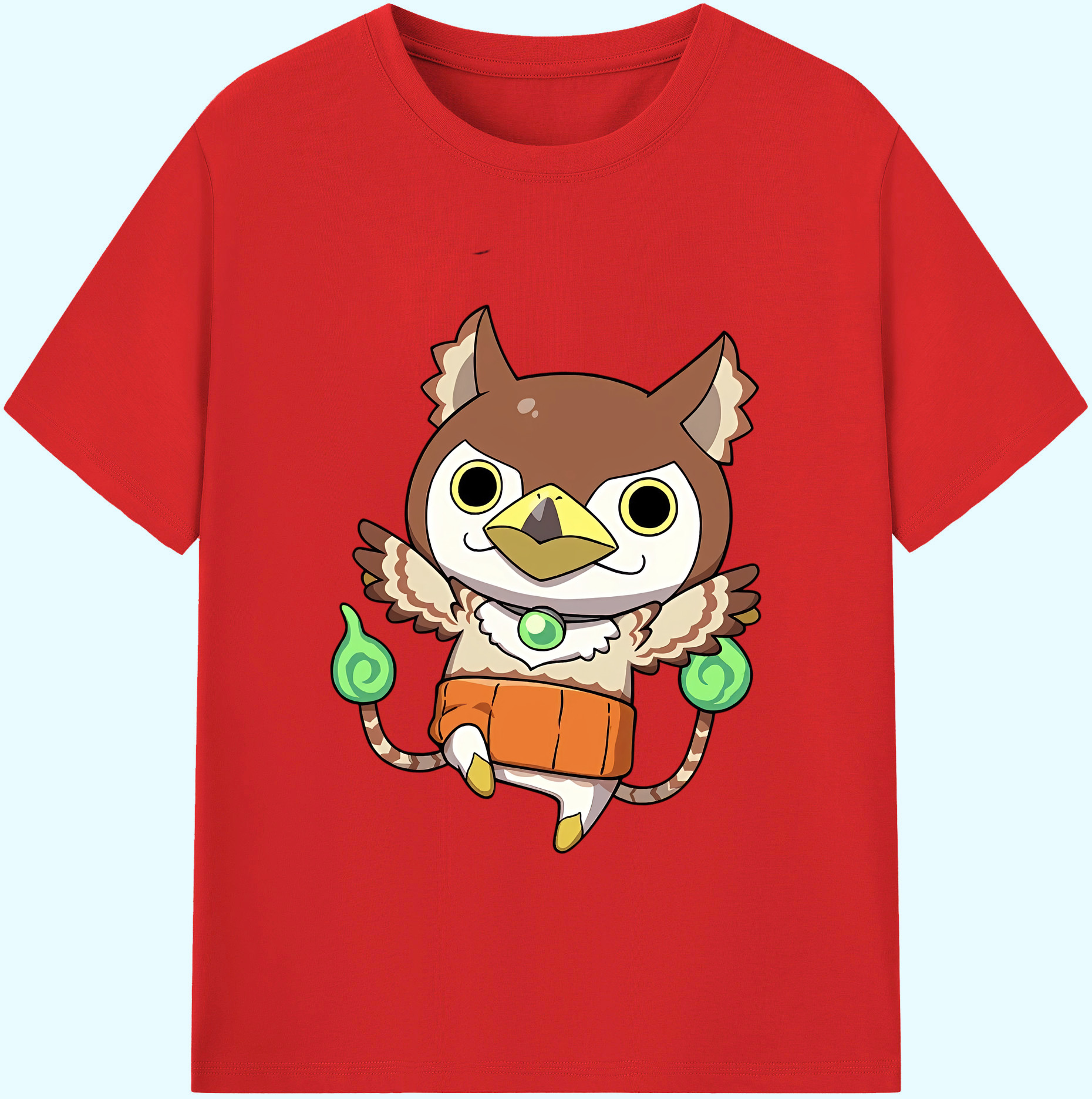 （画像用） 妖怪ウォッチ Yo-kai Watch 綿100％ メンズ半袖Tシャツ｜肌触りやわらか＆通気性