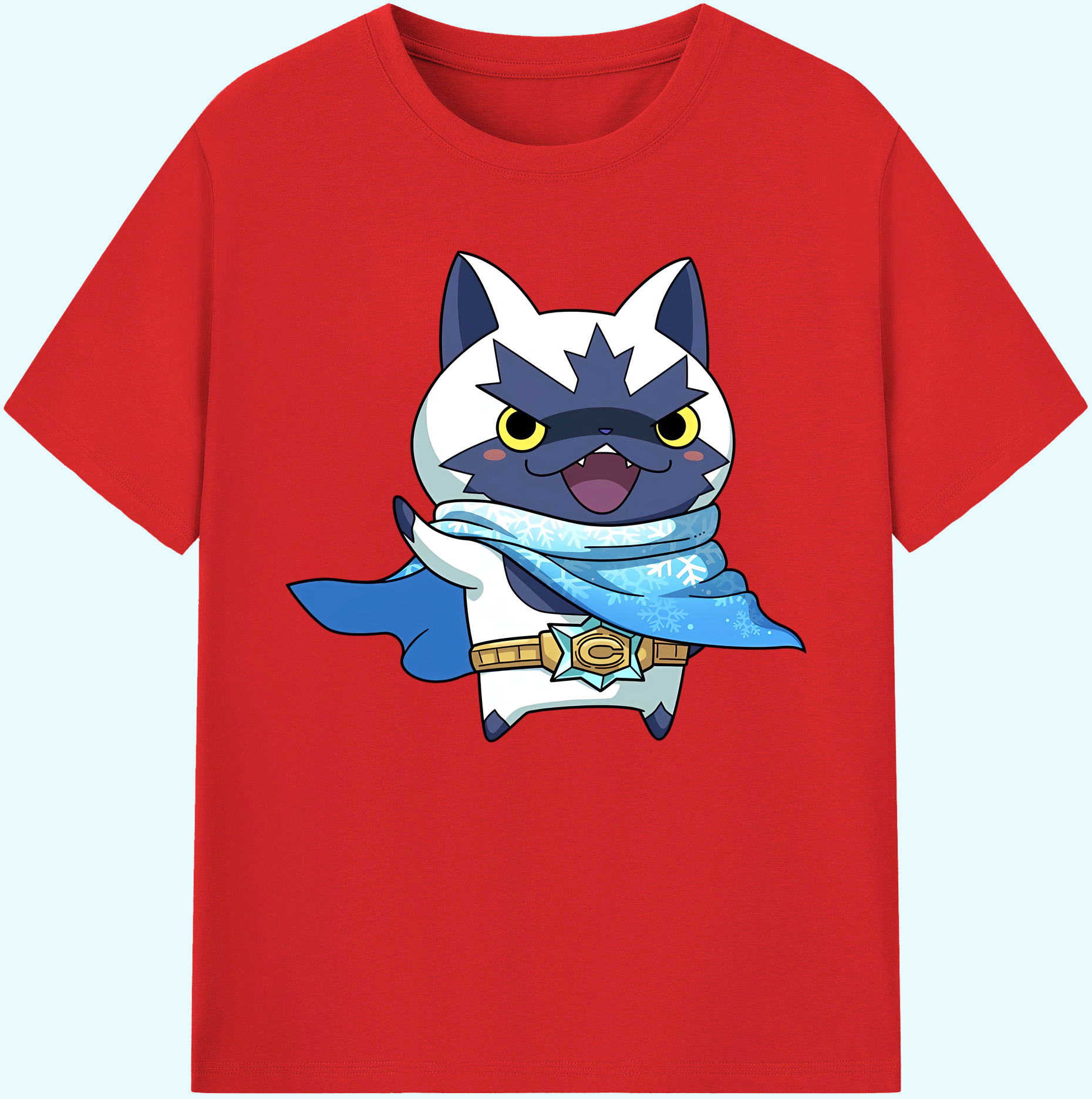 （画像用） 妖怪ウォッチ Yo-kai Watch 綿100％ メンズ半袖Tシャツ｜肌触りやわらか＆通気性