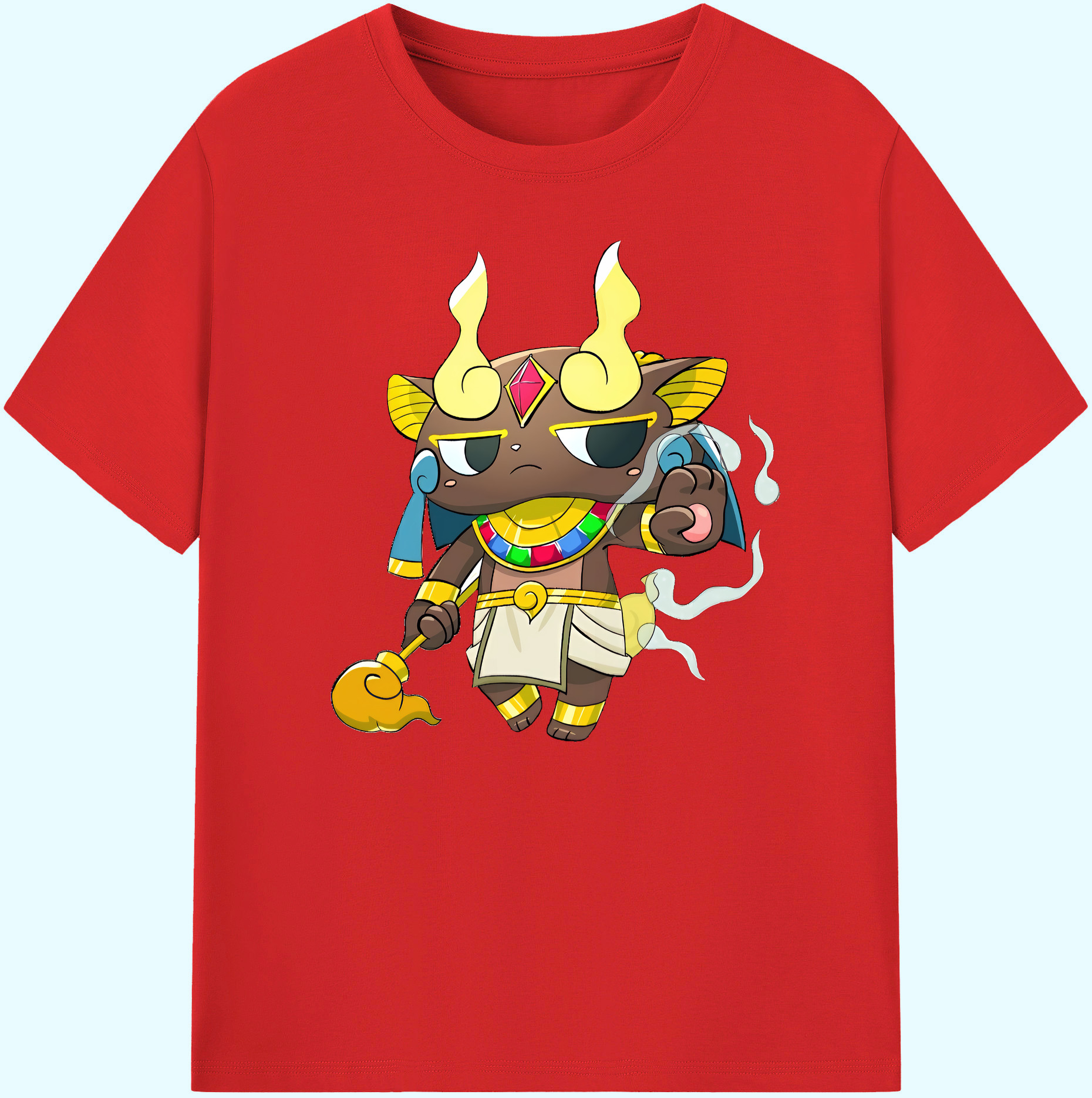 （画像用） 妖怪ウォッチ Yo-kai Watch 綿100％ メンズ半袖Tシャツ｜肌触りやわらか＆通気性