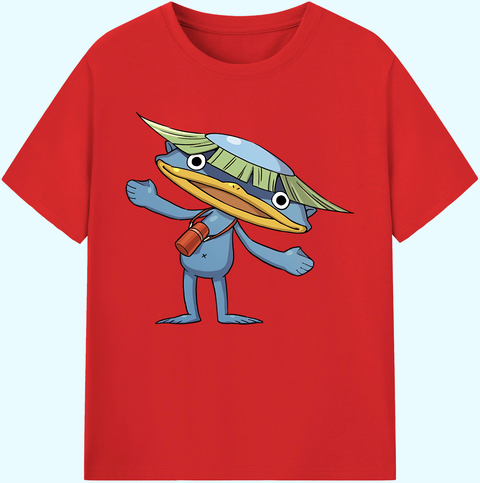 （画像用） 妖怪ウォッチ Yo-kai Watch 綿100％ メンズ半袖Tシャツ｜肌触りやわらか＆通気性
