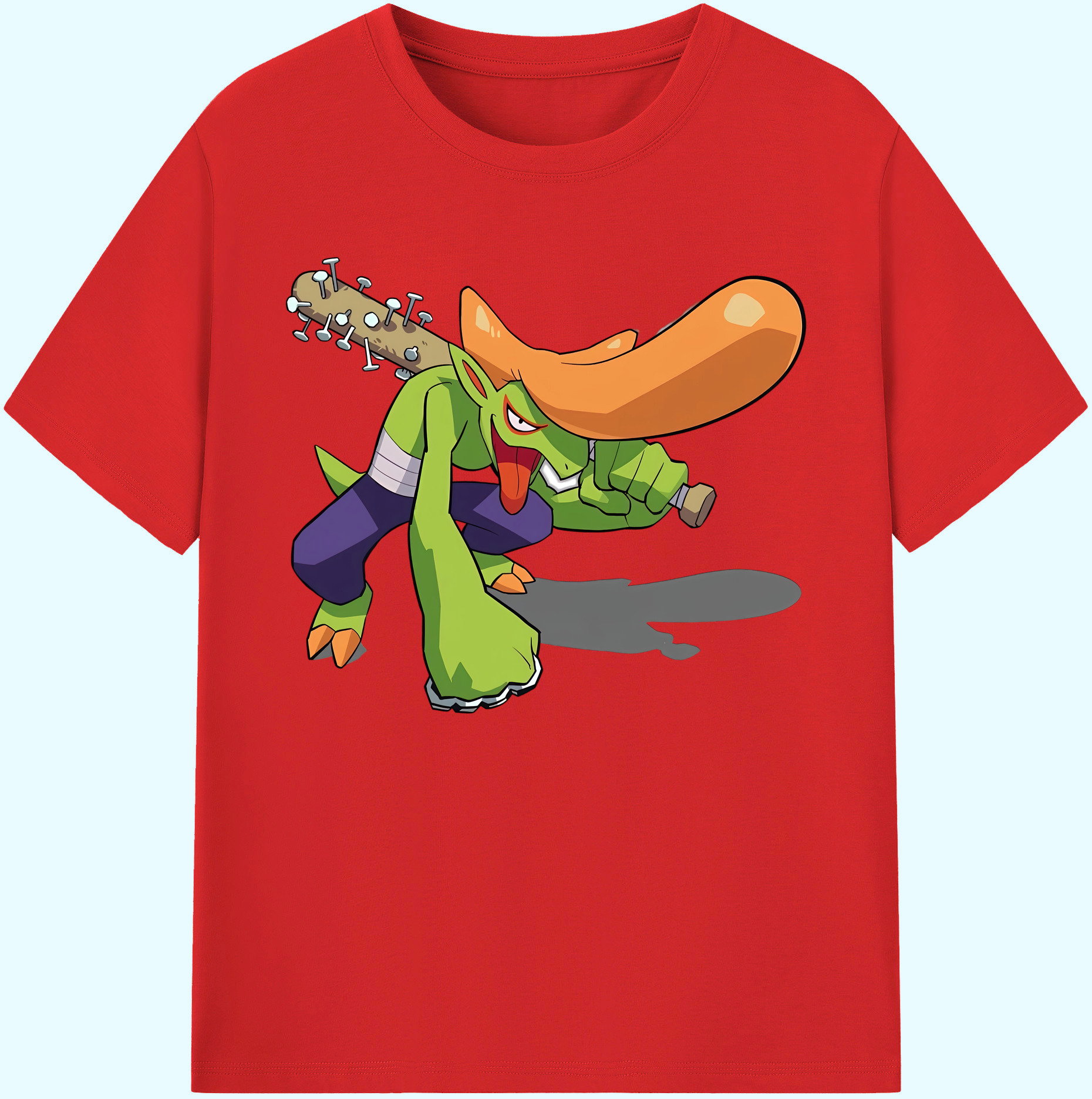 （画像用） 妖怪ウォッチ Yo-kai Watch 綿100％ メンズ半袖Tシャツ｜肌触りやわらか＆通気性