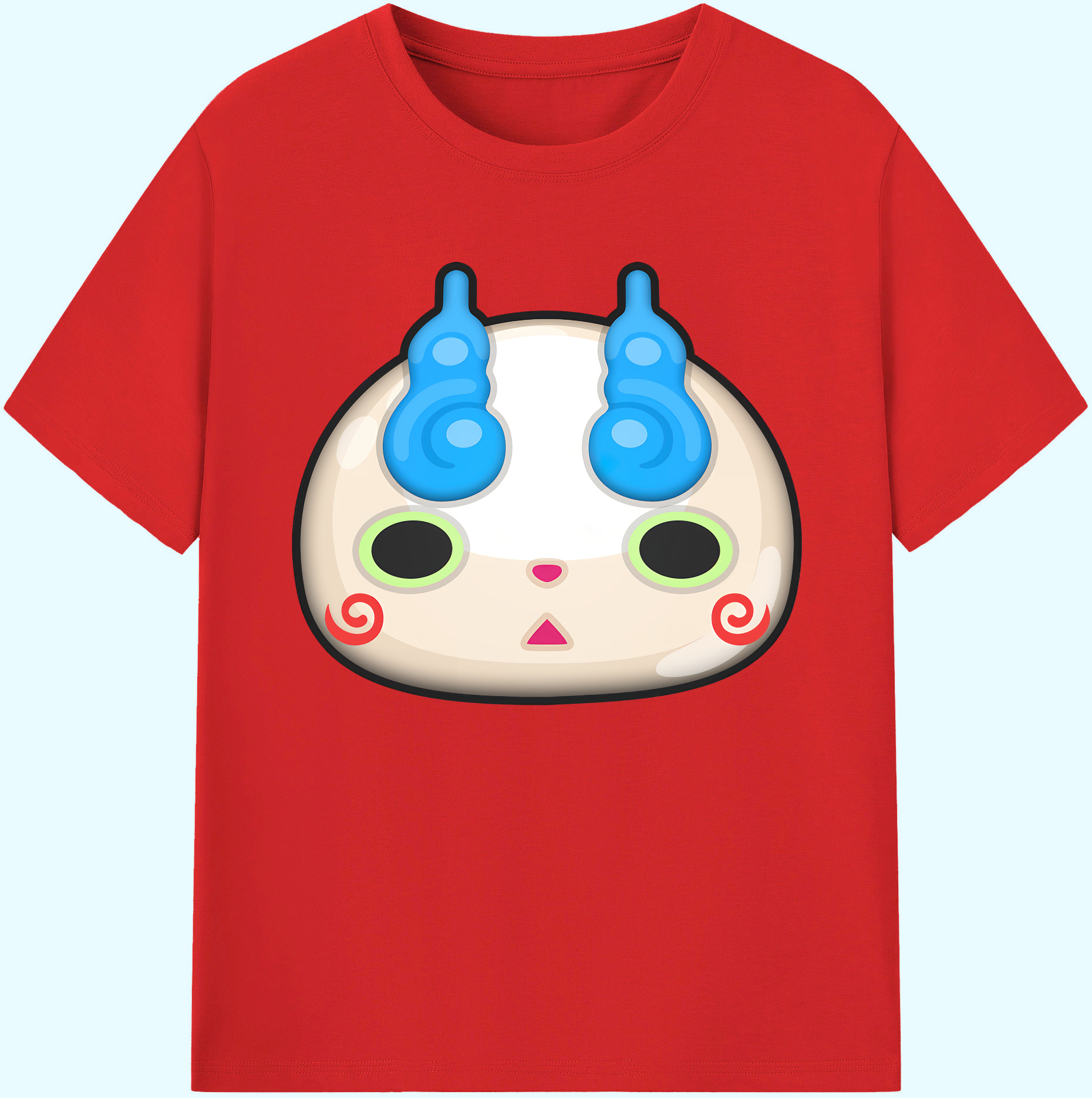 妖怪ウォッチ Yo-kai Watch 綿100％ メンズ半袖Tシャツ｜肌触りやわらか＆通気性