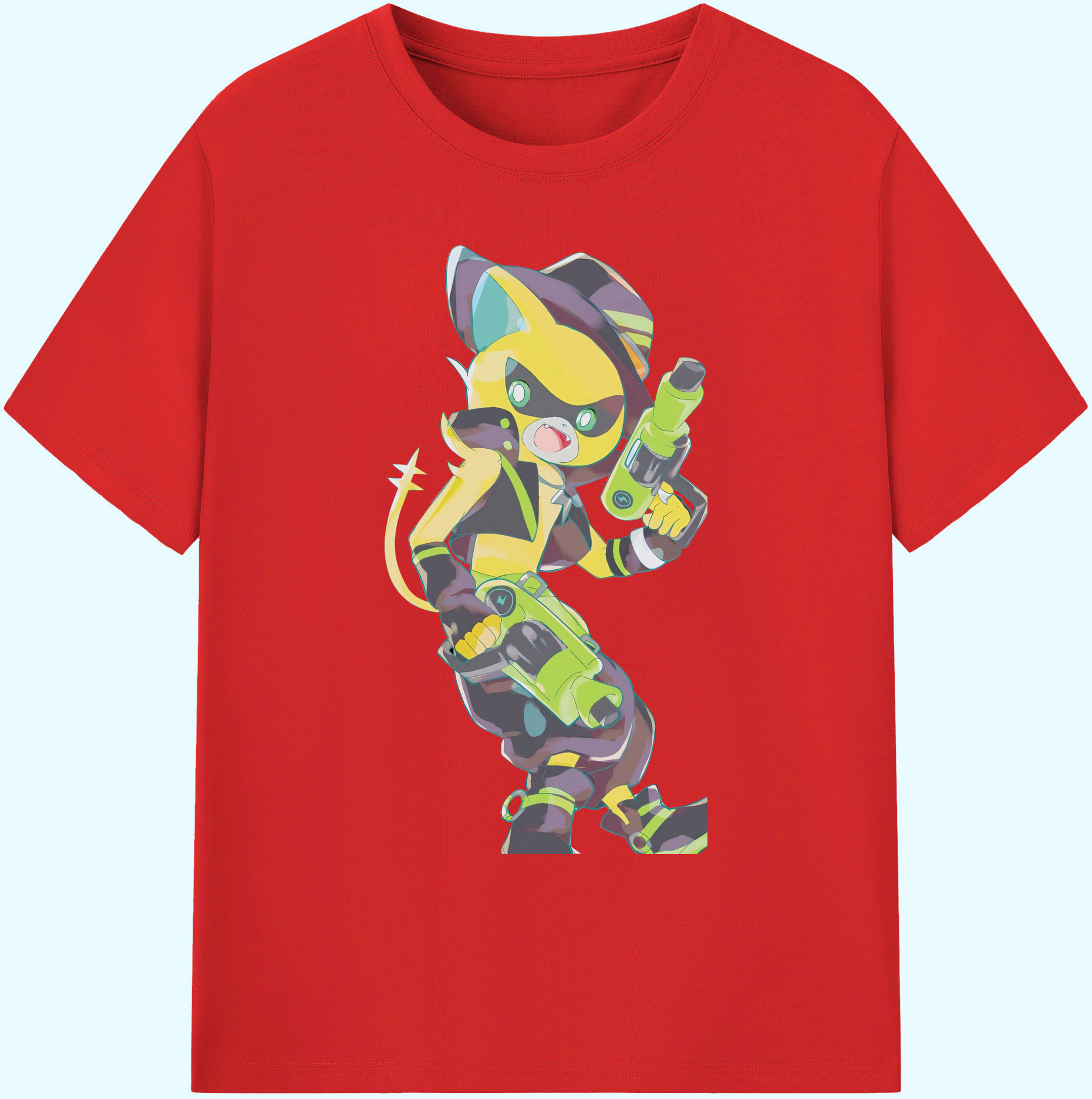 （画像用） 妖怪ウォッチ Yo-kai Watch 綿100％ メンズ半袖Tシャツ｜肌触りやわらか＆通気性