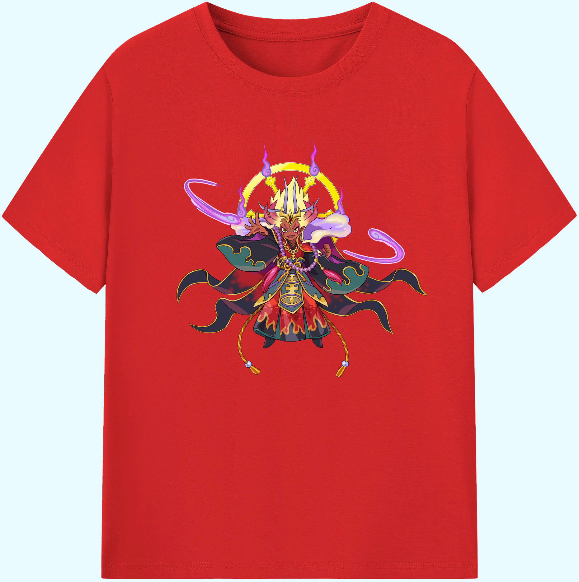 （画像用） 妖怪ウォッチ Yo-kai Watch 綿100％ メンズ半袖Tシャツ｜肌触りやわらか＆通気性