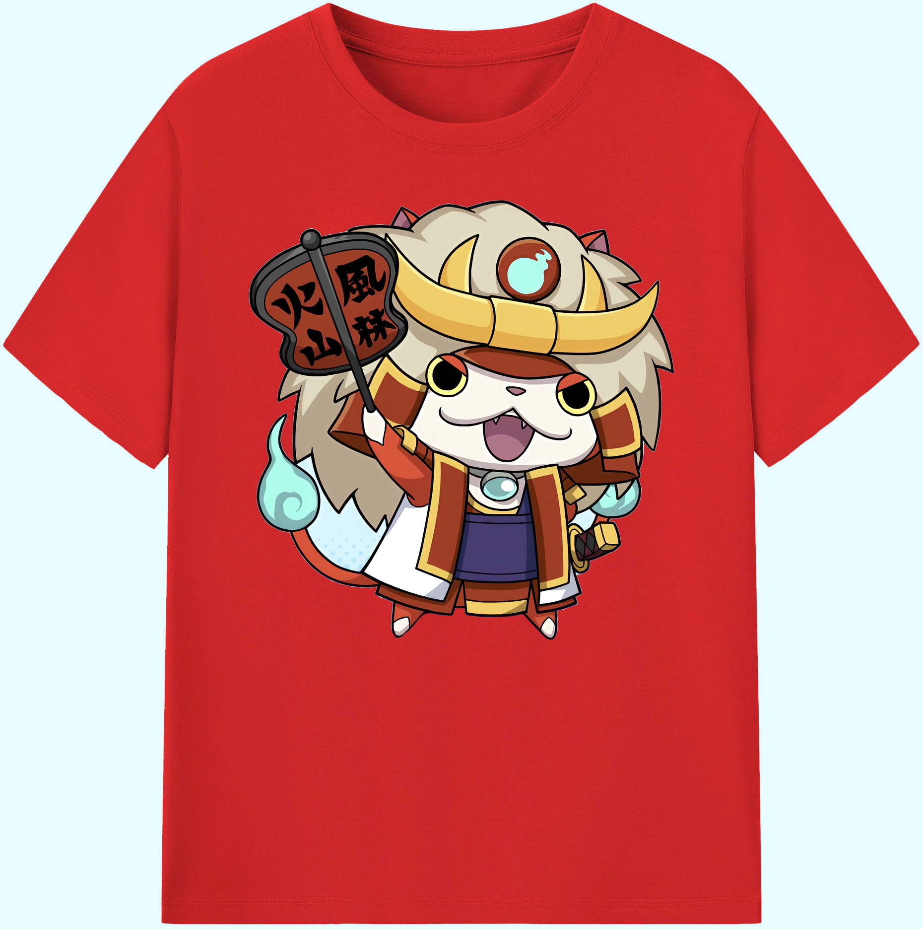 （画像用） 妖怪ウォッチ Yo-kai Watch 綿100％ メンズ半袖Tシャツ｜肌触りやわらか＆通気性