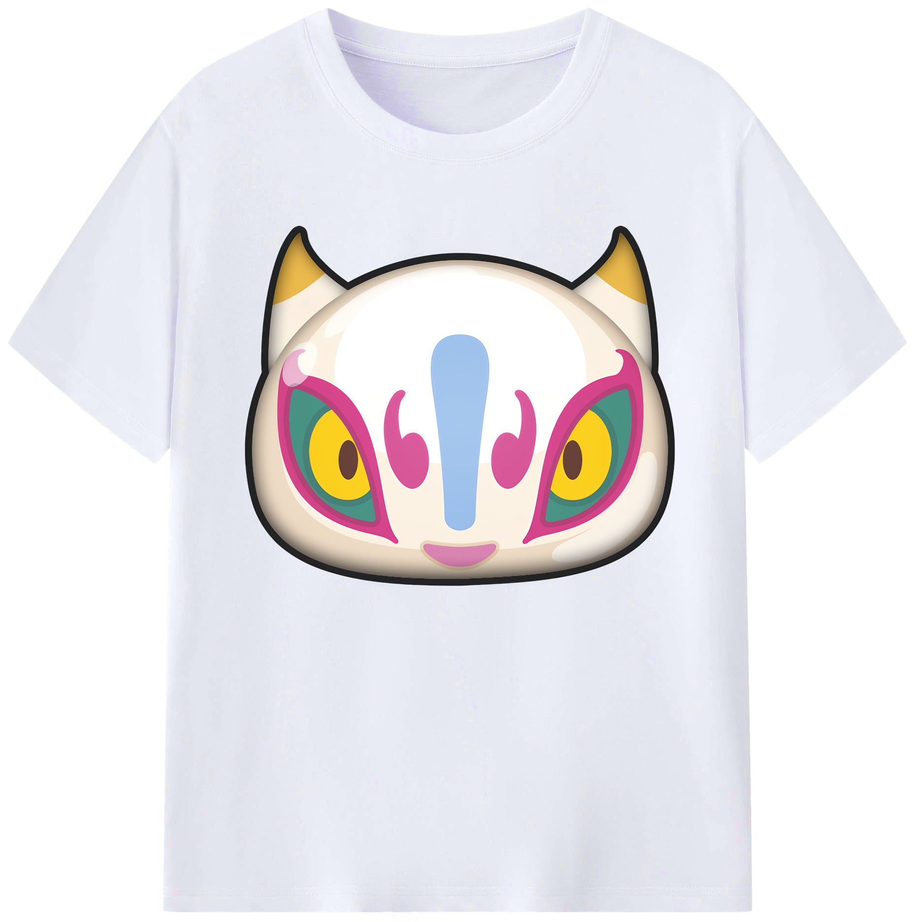 （画像用） 妖怪ウォッチ Yo-kai Watch 綿100％ メンズ半袖Tシャツ｜肌触りやわらか＆通気性