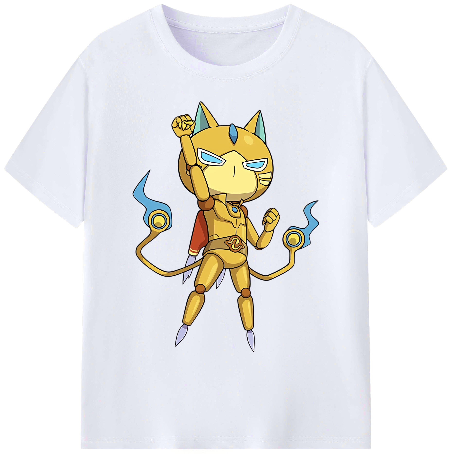 （画像用） 妖怪ウォッチ Yo-kai Watch 綿100％ メンズ半袖Tシャツ｜肌触りやわらか＆通気性