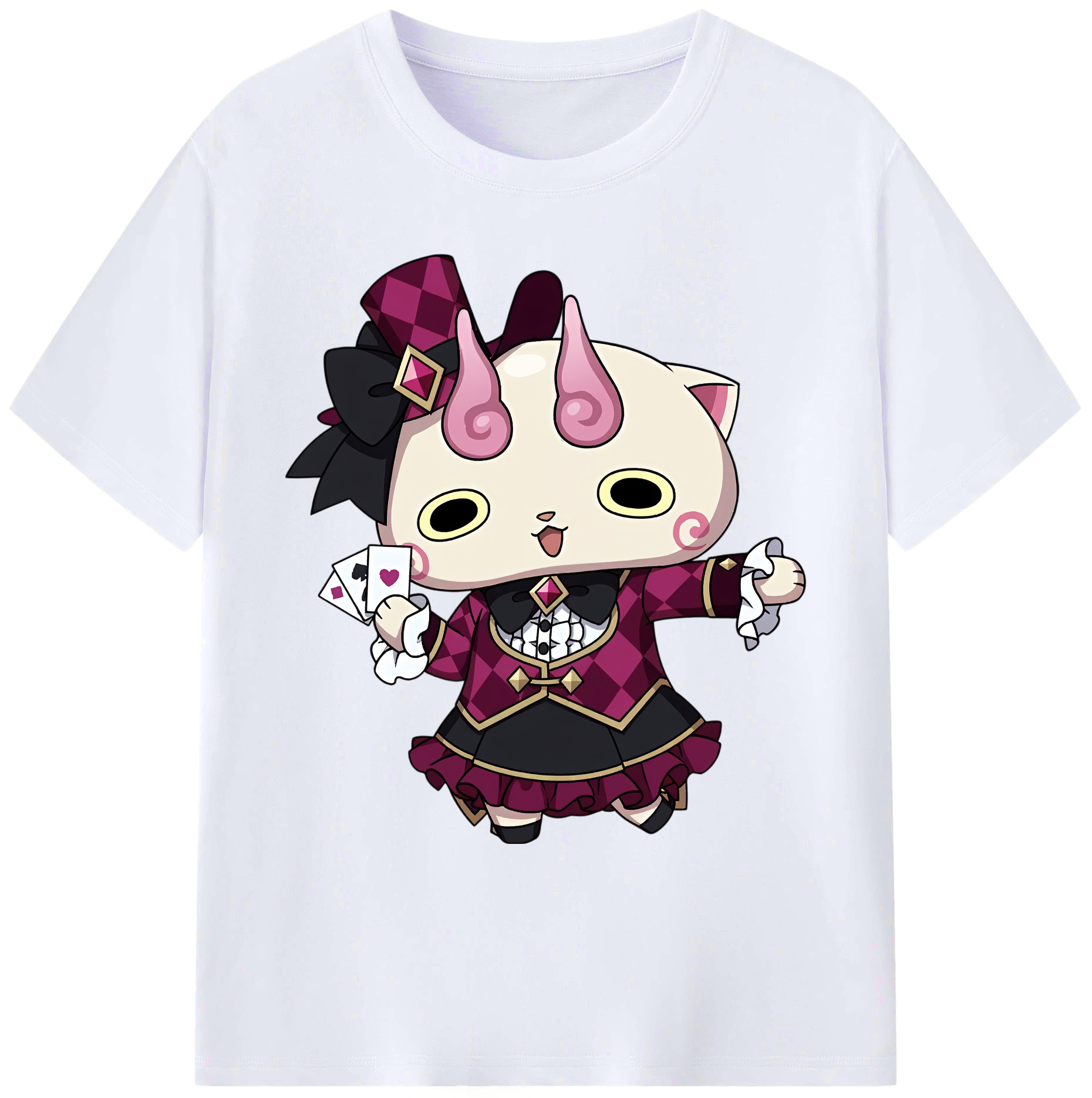 （画像用） 妖怪ウォッチ Yo-kai Watch 綿100％ メンズ半袖Tシャツ｜肌触りやわらか＆通気性