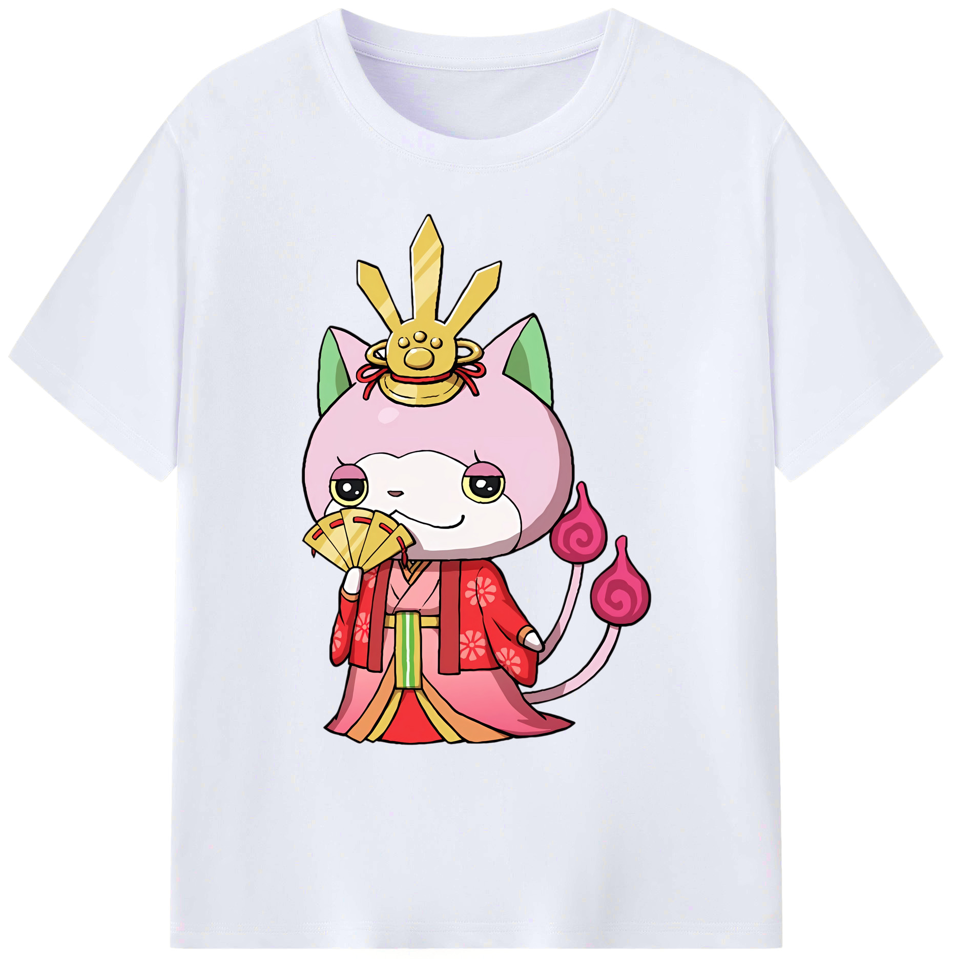 （画像用） 妖怪ウォッチ Yo-kai Watch 綿100％ メンズ半袖Tシャツ｜肌触りやわらか＆通気性