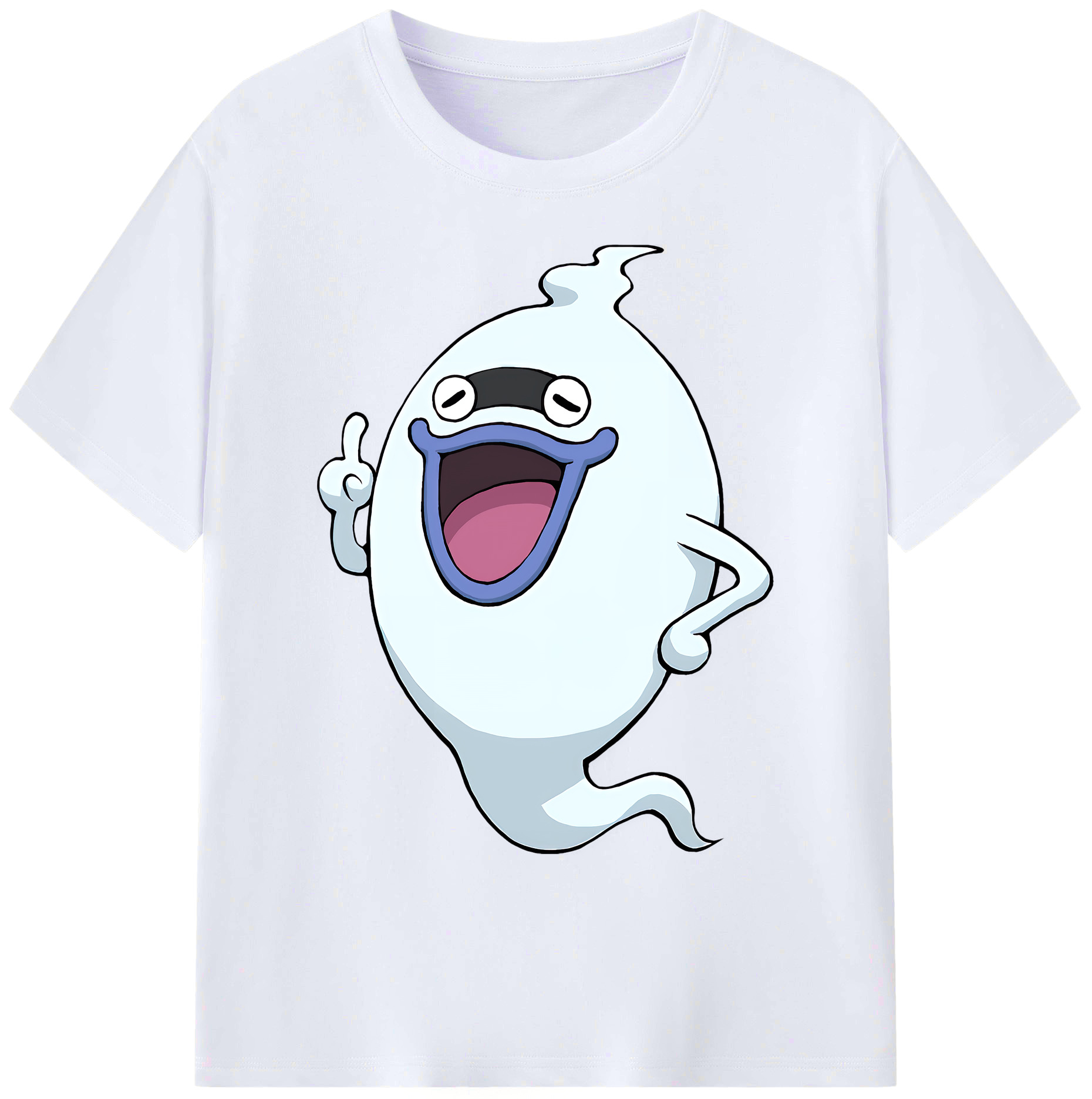 （画像用） 妖怪ウォッチ Yo-kai Watch 綿100％ メンズ半袖Tシャツ｜肌触りやわらか＆通気性