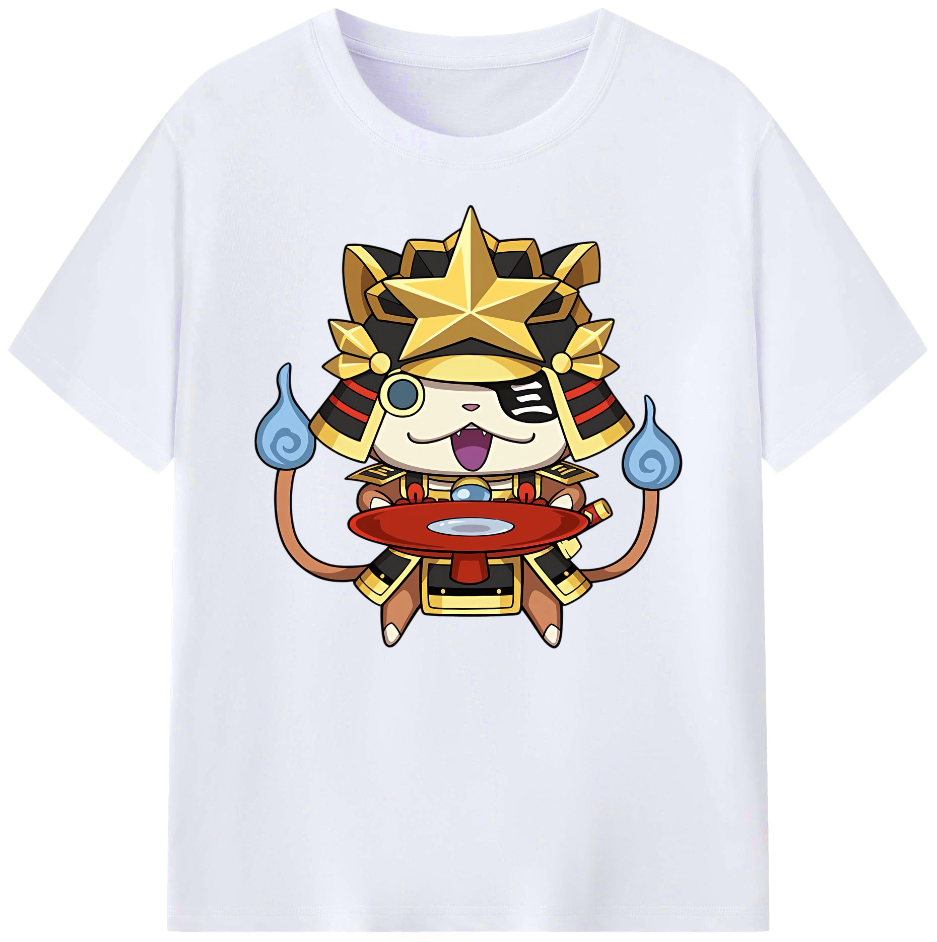 （画像用） 妖怪ウォッチ Yo-kai Watch 綿100％ メンズ半袖Tシャツ｜肌触りやわらか＆通気性