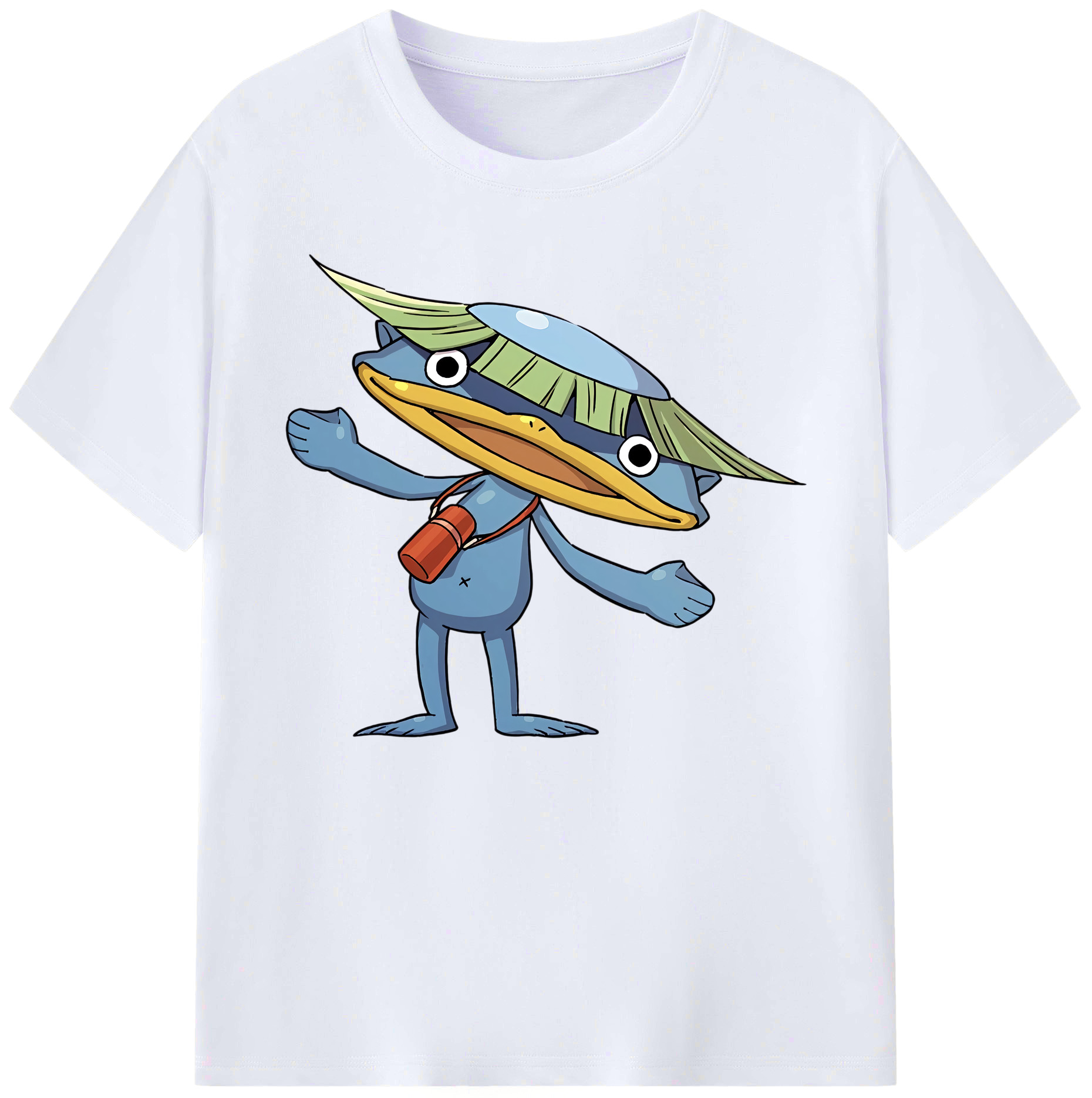 （画像用） 妖怪ウォッチ Yo-kai Watch 綿100％ メンズ半袖Tシャツ｜肌触りやわらか＆通気性