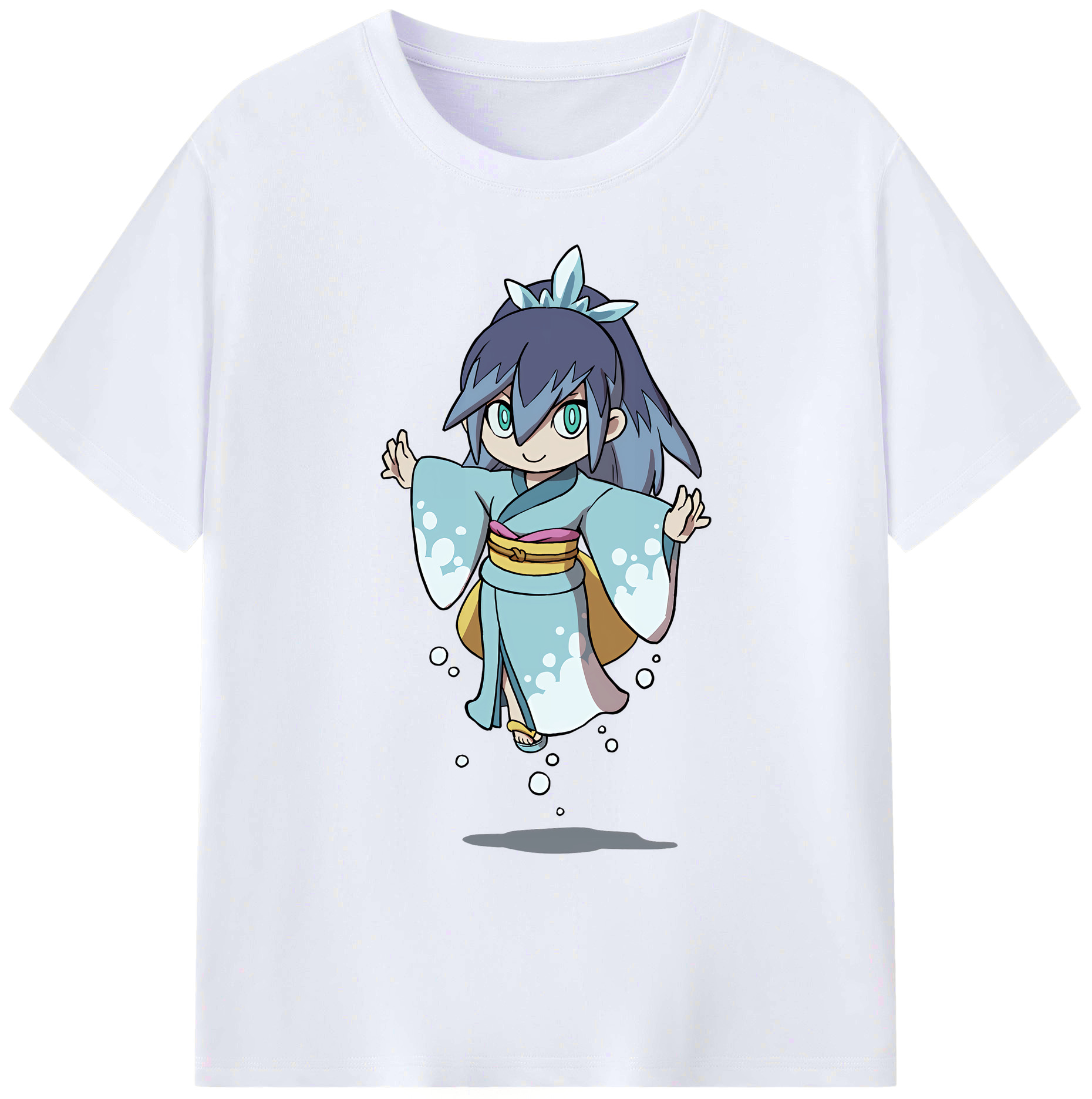 （画像用） 妖怪ウォッチ Yo-kai Watch 綿100％ メンズ半袖Tシャツ｜肌触りやわらか＆通気性