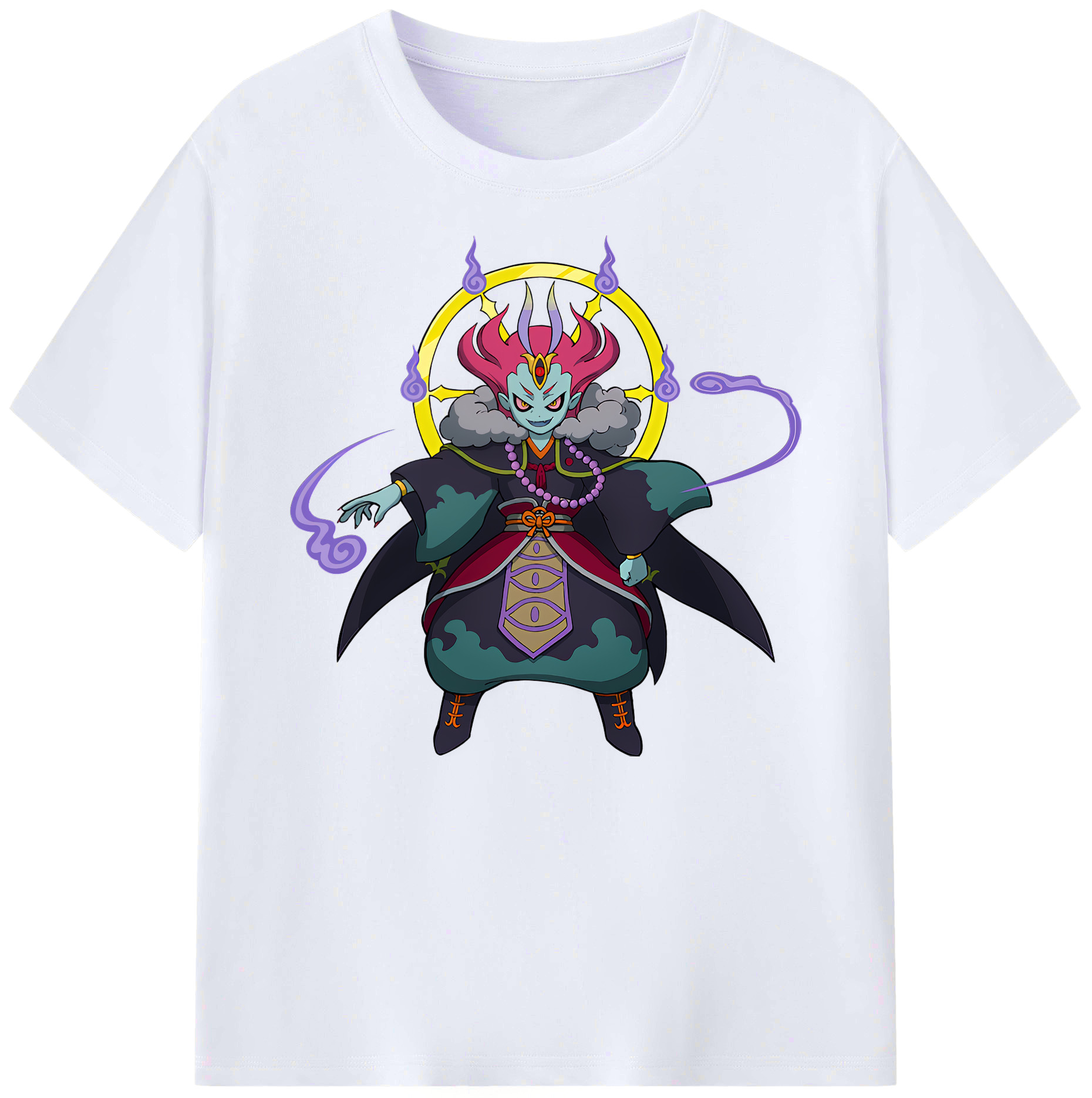 （画像用） 妖怪ウォッチ Yo-kai Watch 綿100％ メンズ半袖Tシャツ｜肌触りやわらか＆通気性