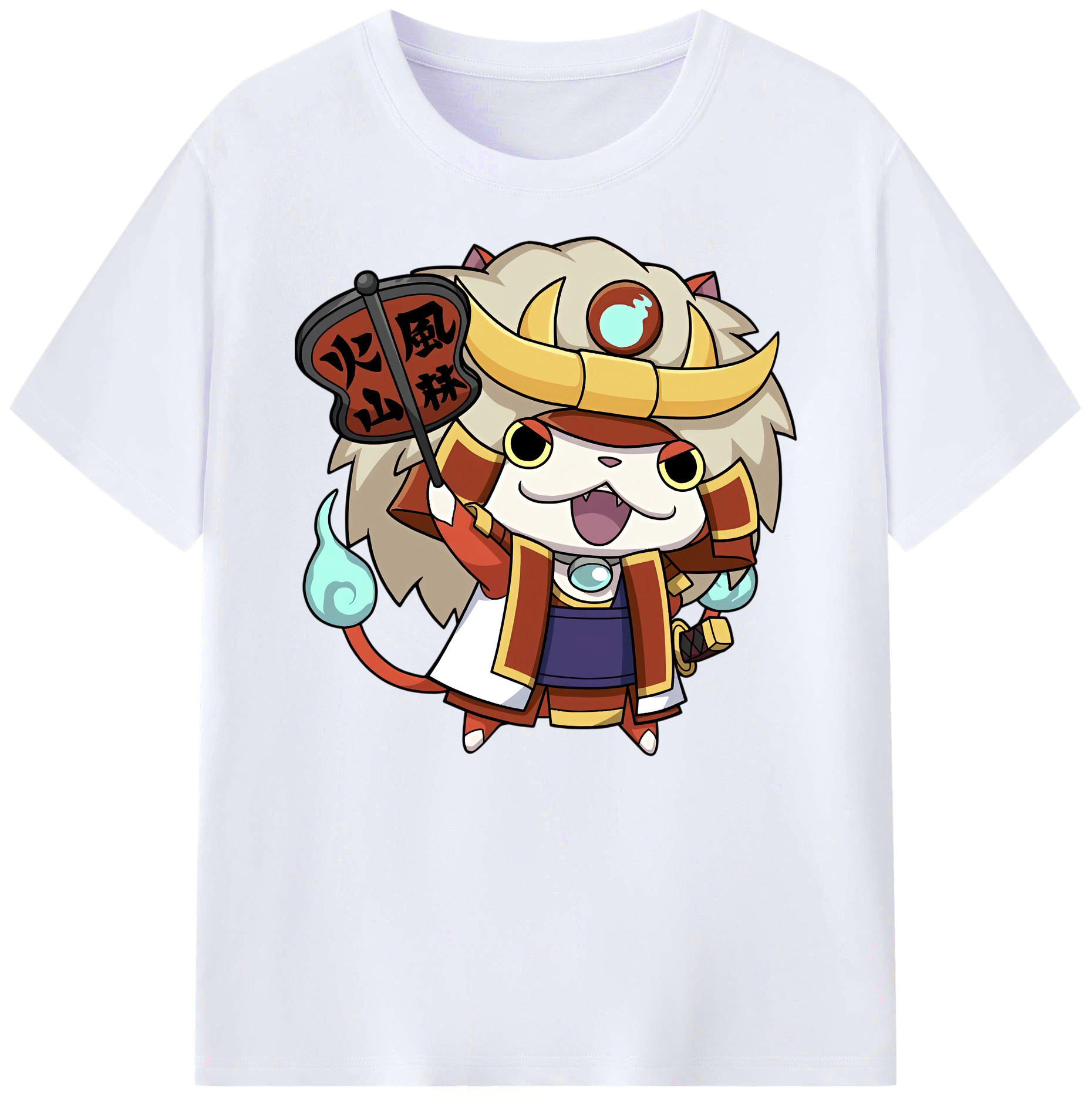 （画像用） 妖怪ウォッチ Yo-kai Watch 綿100％ メンズ半袖Tシャツ｜肌触りやわらか＆通気性