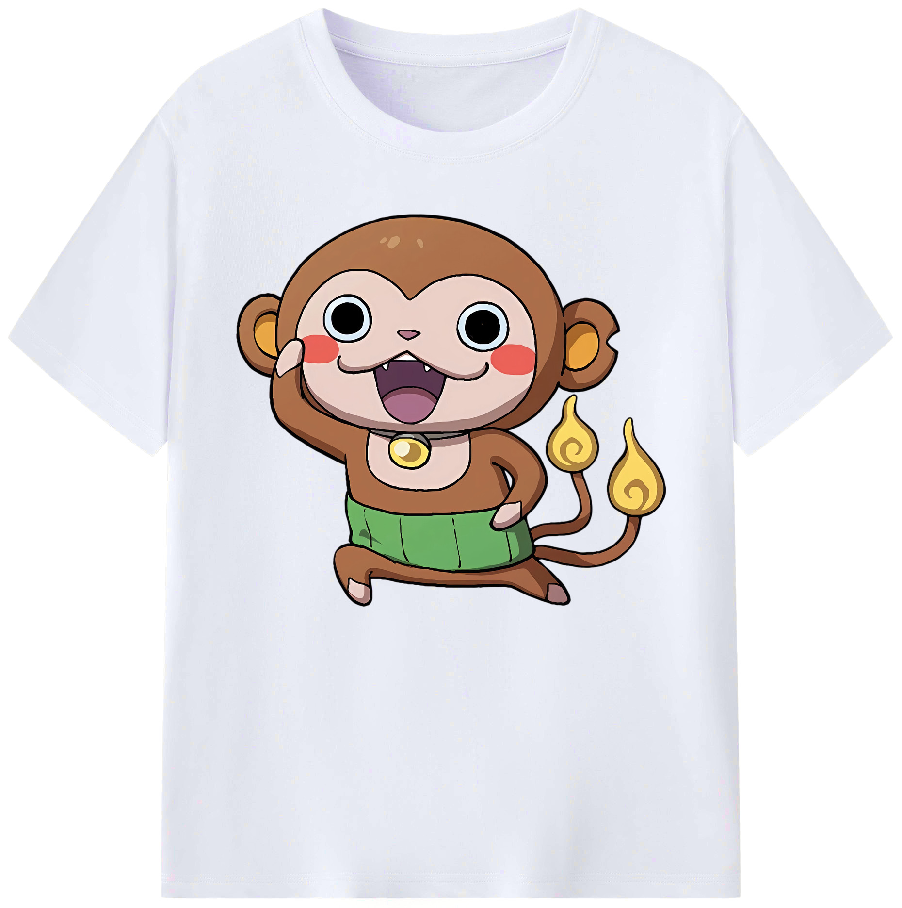 （画像用） 妖怪ウォッチ Yo-kai Watch 綿100％ メンズ半袖Tシャツ｜肌触りやわらか＆通気性